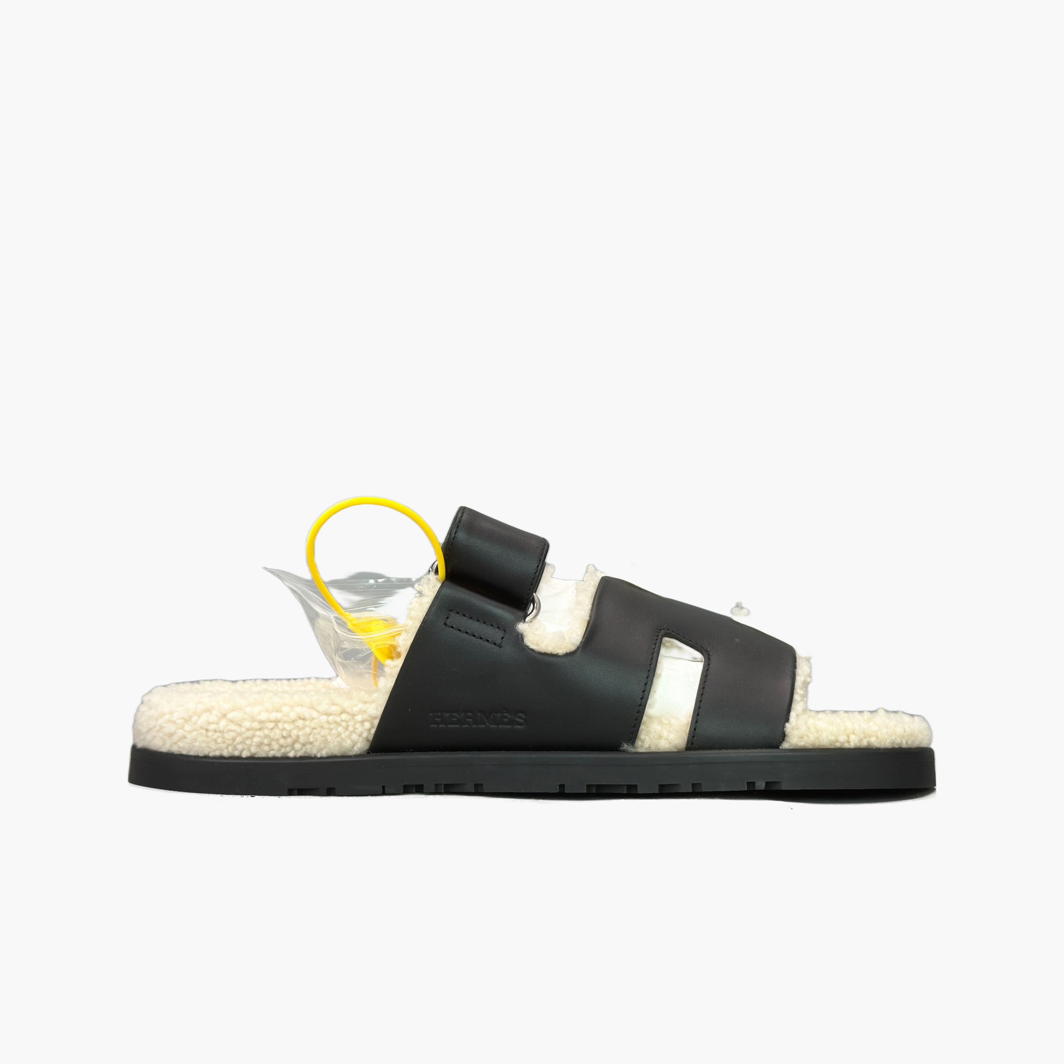 Hermes Hermes Chypre Leather Shearling Sandals Size 9 Size US 9 / EU 42 - 2 Thumbnail