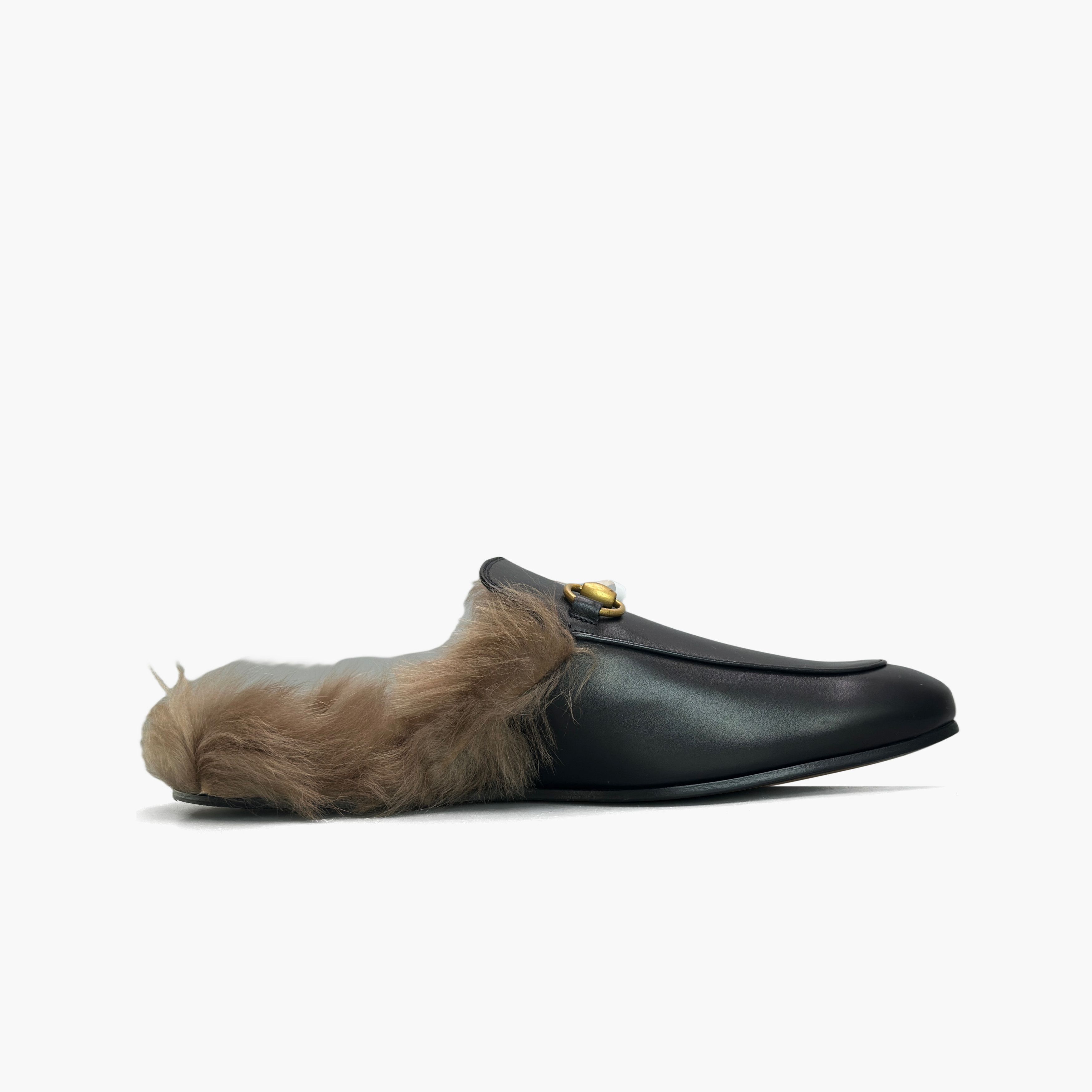 Gucci Gucci Princetown Fur Loafer Mules Size 9 Size US 9 / EU 42 - 2 Thumbnail