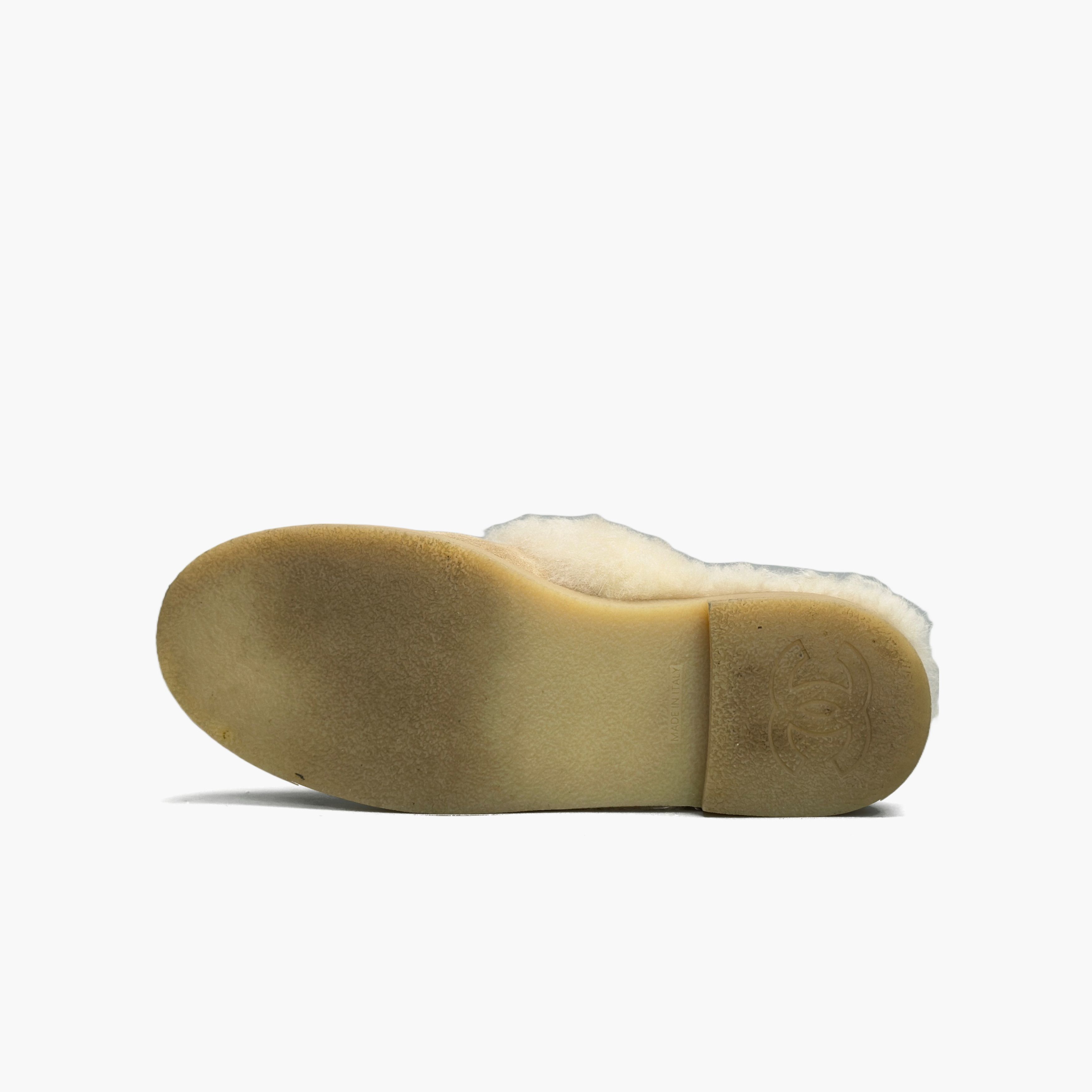 Chanel Chanel Shearling Mules Size 36 Size US 6 / IT 36 - 8 Thumbnail