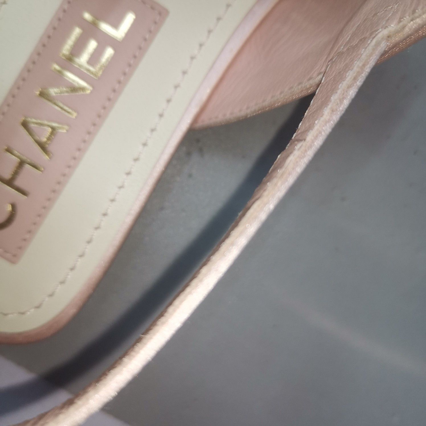 Chanel Chanel Pink Satin Thong Sandals Size 36.5 Size US 6.5 / IT 36.5 - 10 Thumbnail