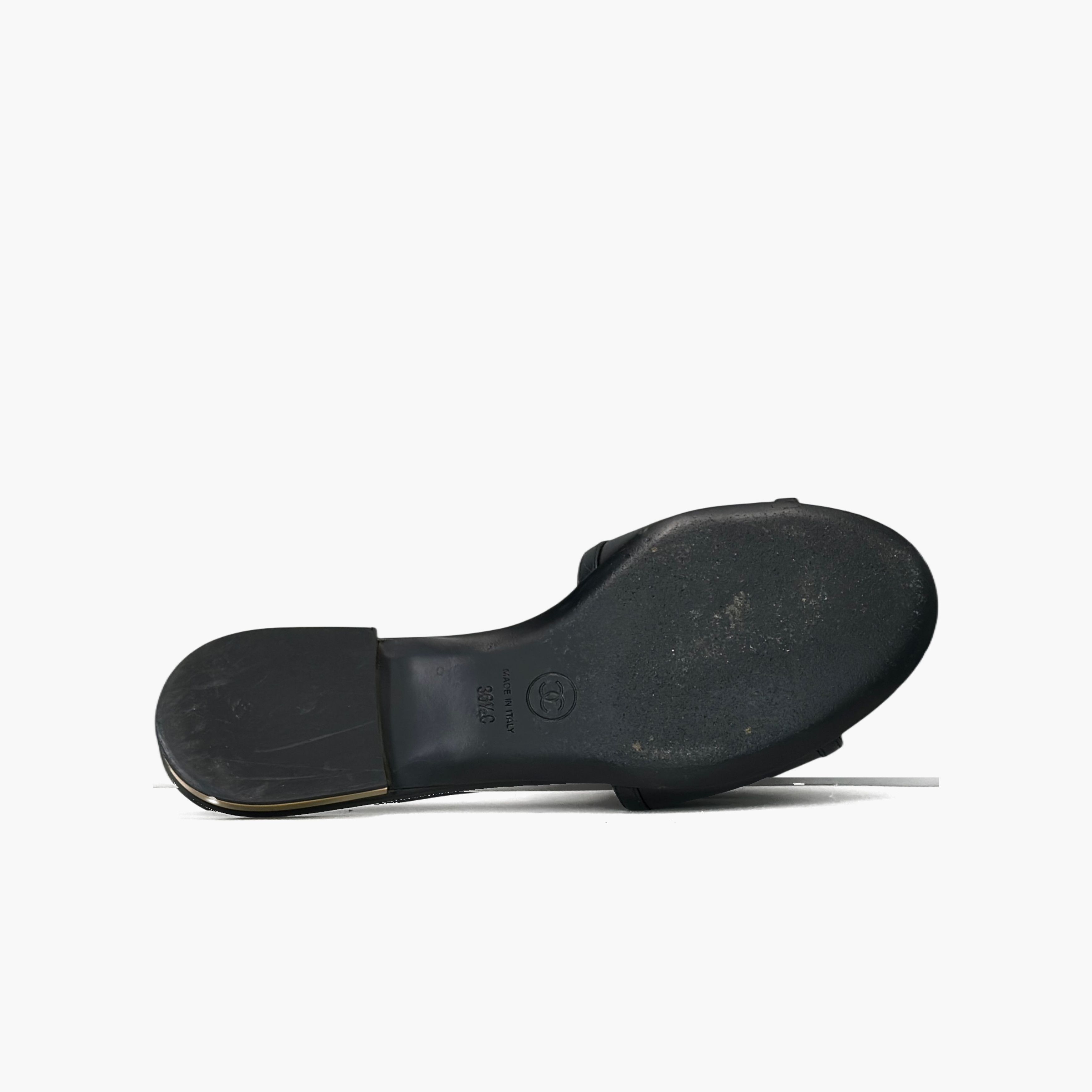 Chanel Chanel Black Bow Sandals Size 36.5 Size US 6.5 / IT 36.5 - 7 Thumbnail