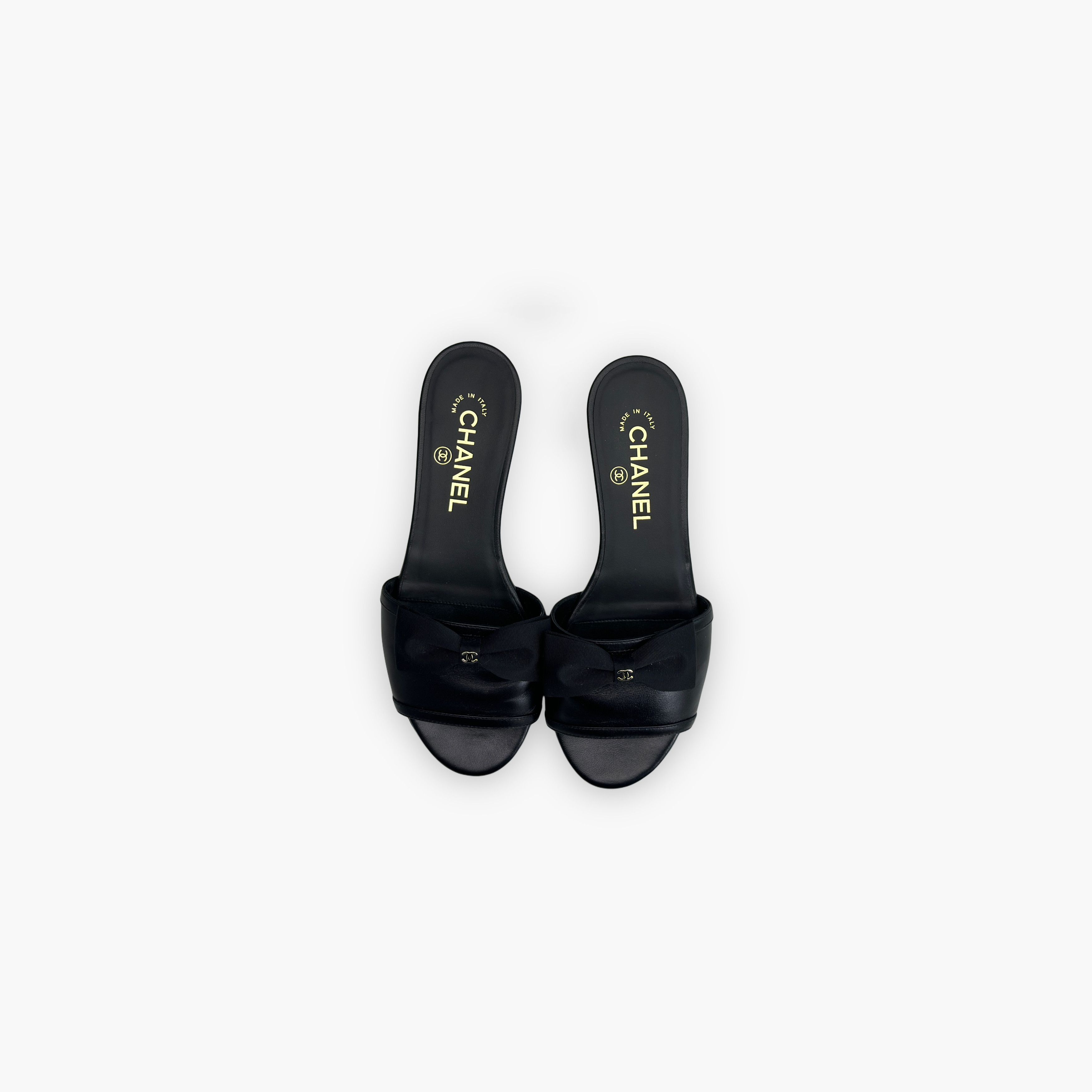 Chanel Chanel Black Bow Sandals Size 36.5 Size US 6.5 / IT 36.5 - 9 Thumbnail