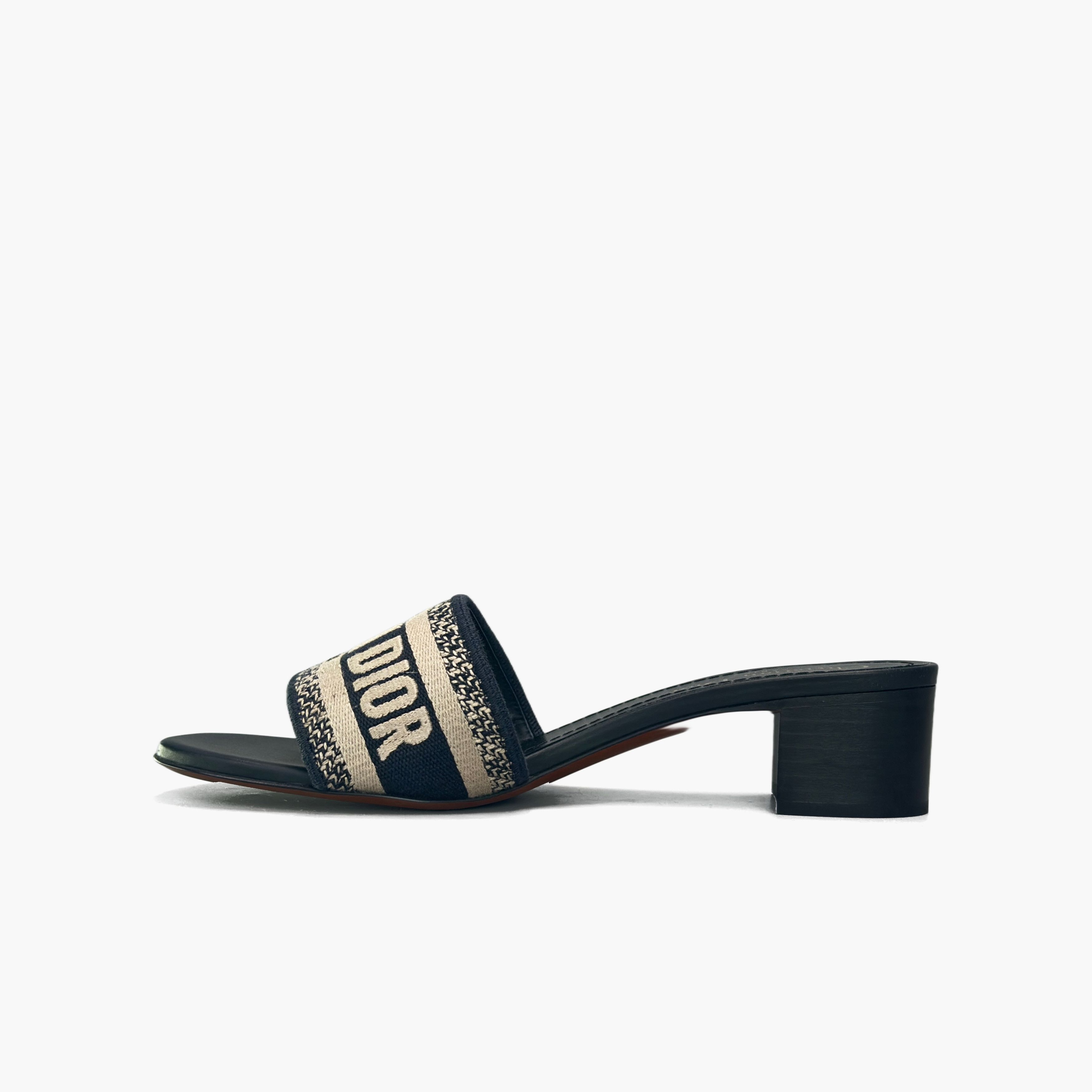 Dior Dior Dway Embroidered Slide Sandals Size 37 Size US 7 / IT 37 - 3 Thumbnail