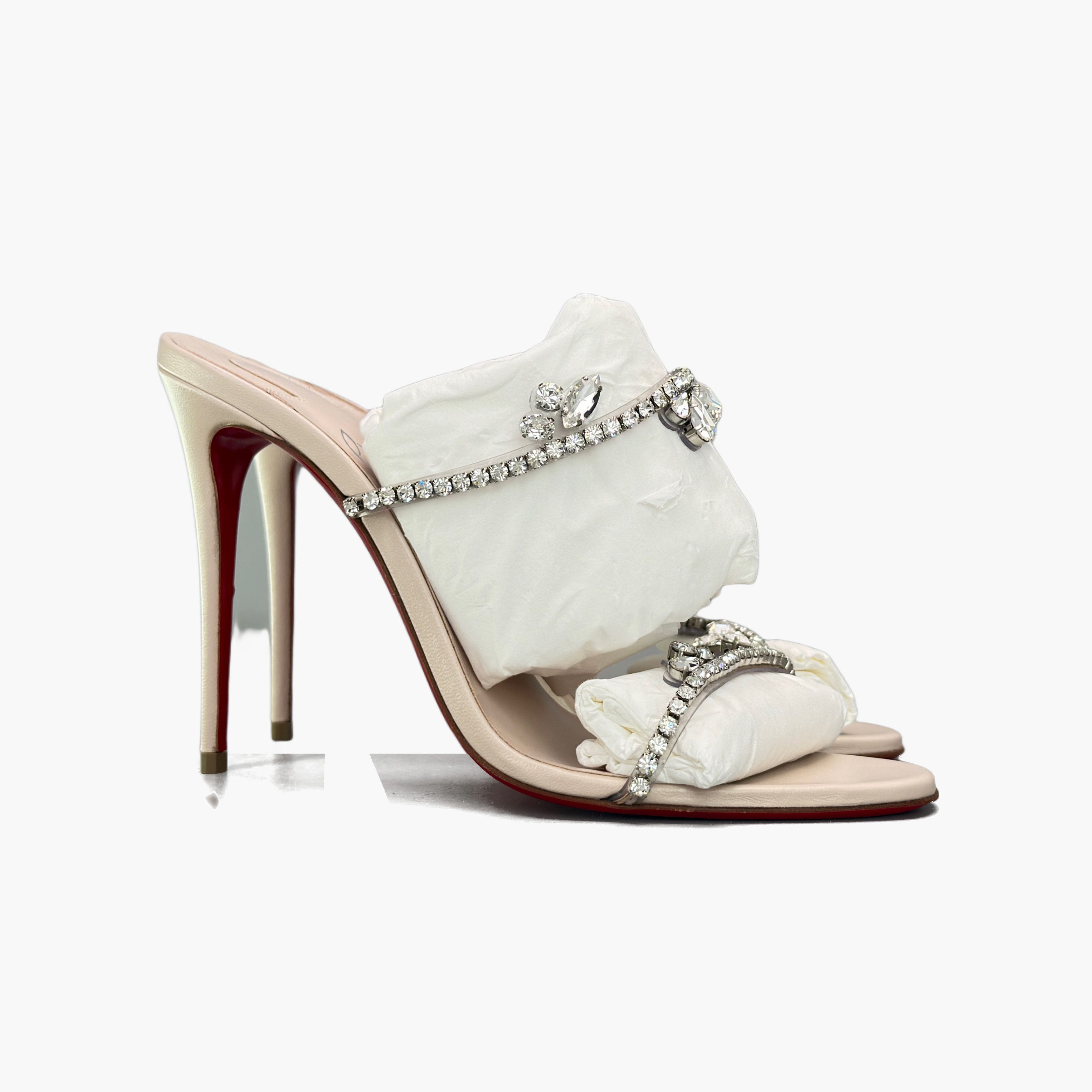 Christian Louboutin Christian Louboutin Crystal Mules Size 38 Size US 8 / IT 38 - 4 Thumbnail