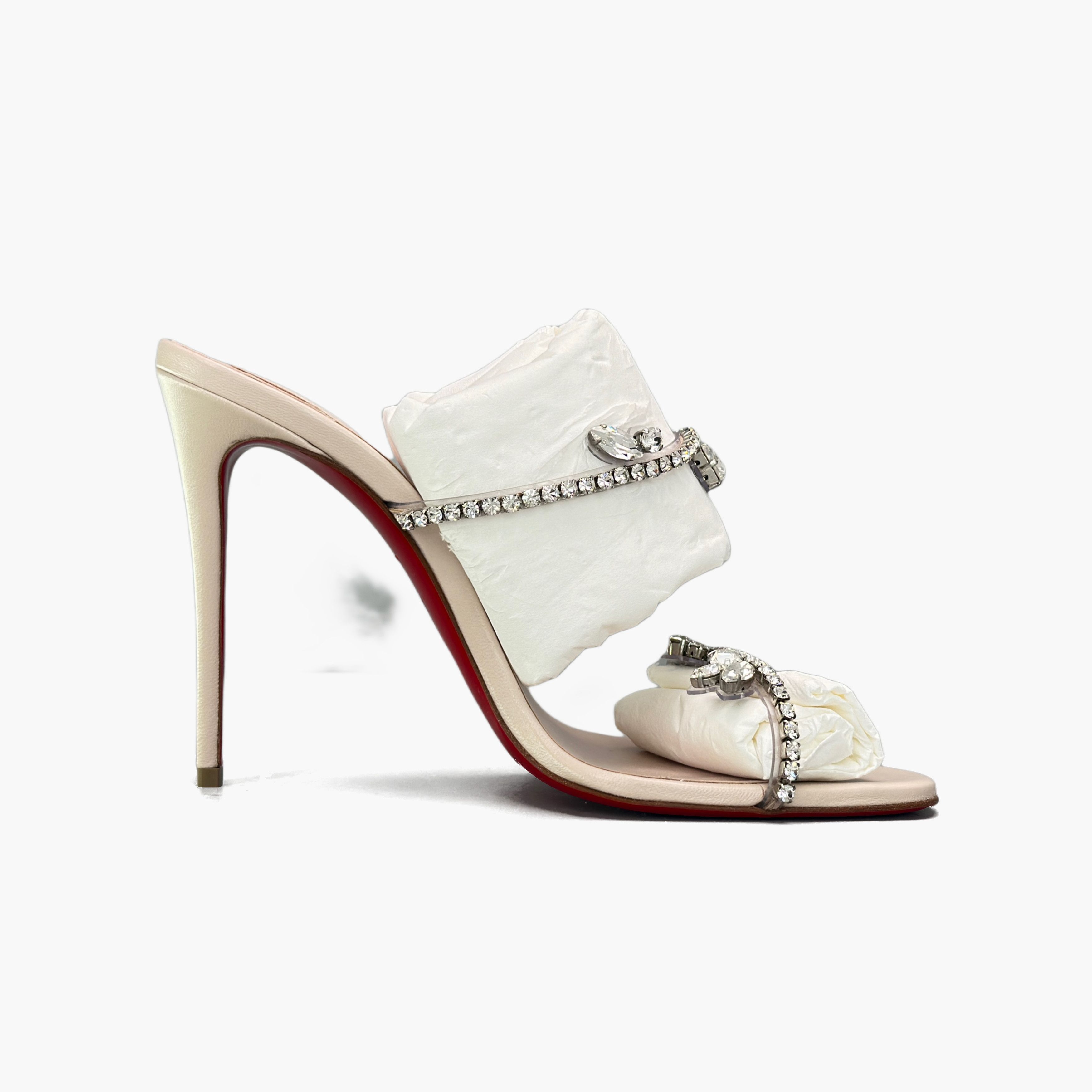 Christian Louboutin Christian Louboutin Crystal Mules Size 38 Size US 8 / IT 38 - 2 Thumbnail