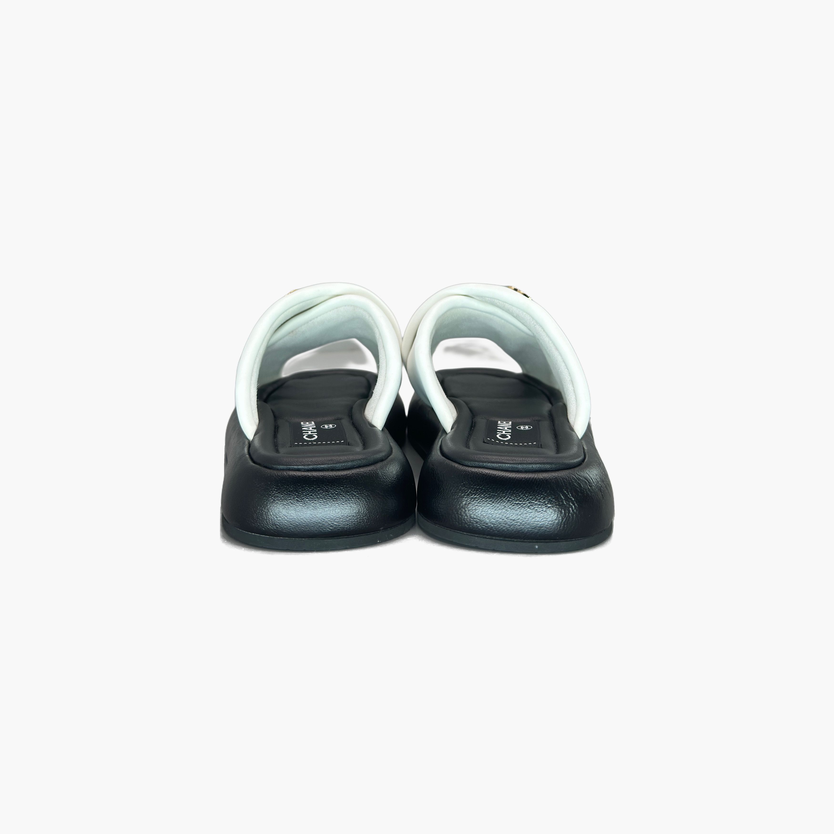 Chanel Chanel Cross Strap Sandals Size 37 Size US 7 / IT 37 - 6 Thumbnail