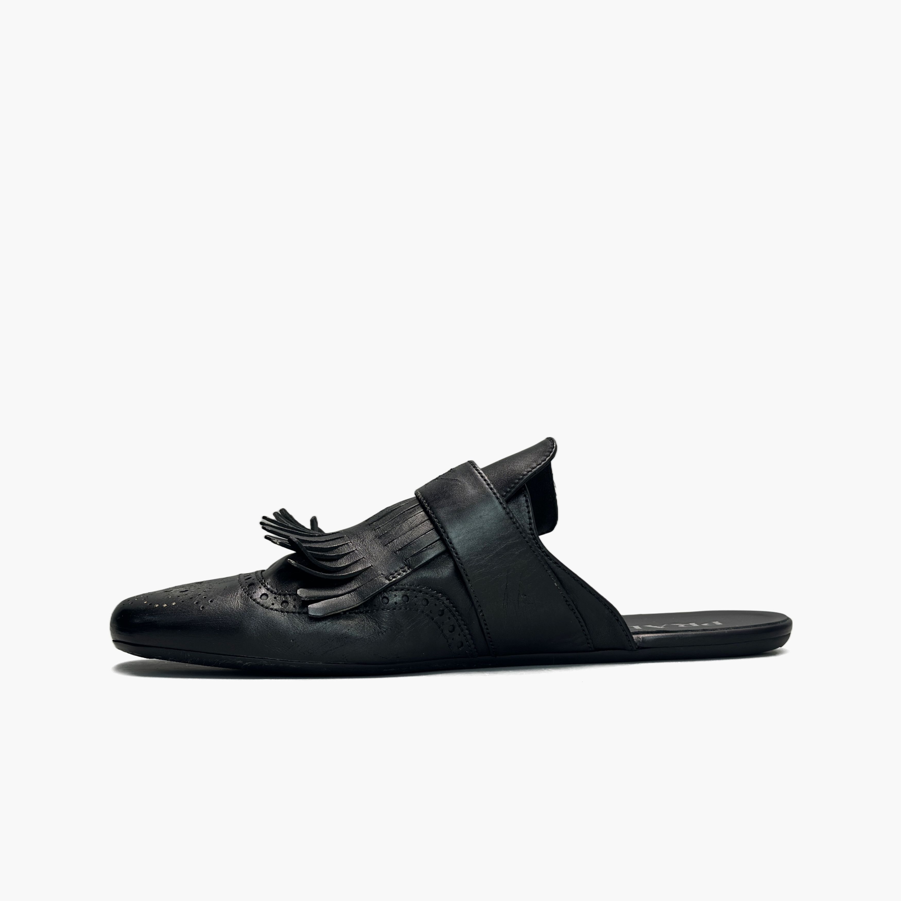 Prada Prada Fringe Monk Strap Mules Size 43 Size US 10 / EU 43 - 3 Thumbnail