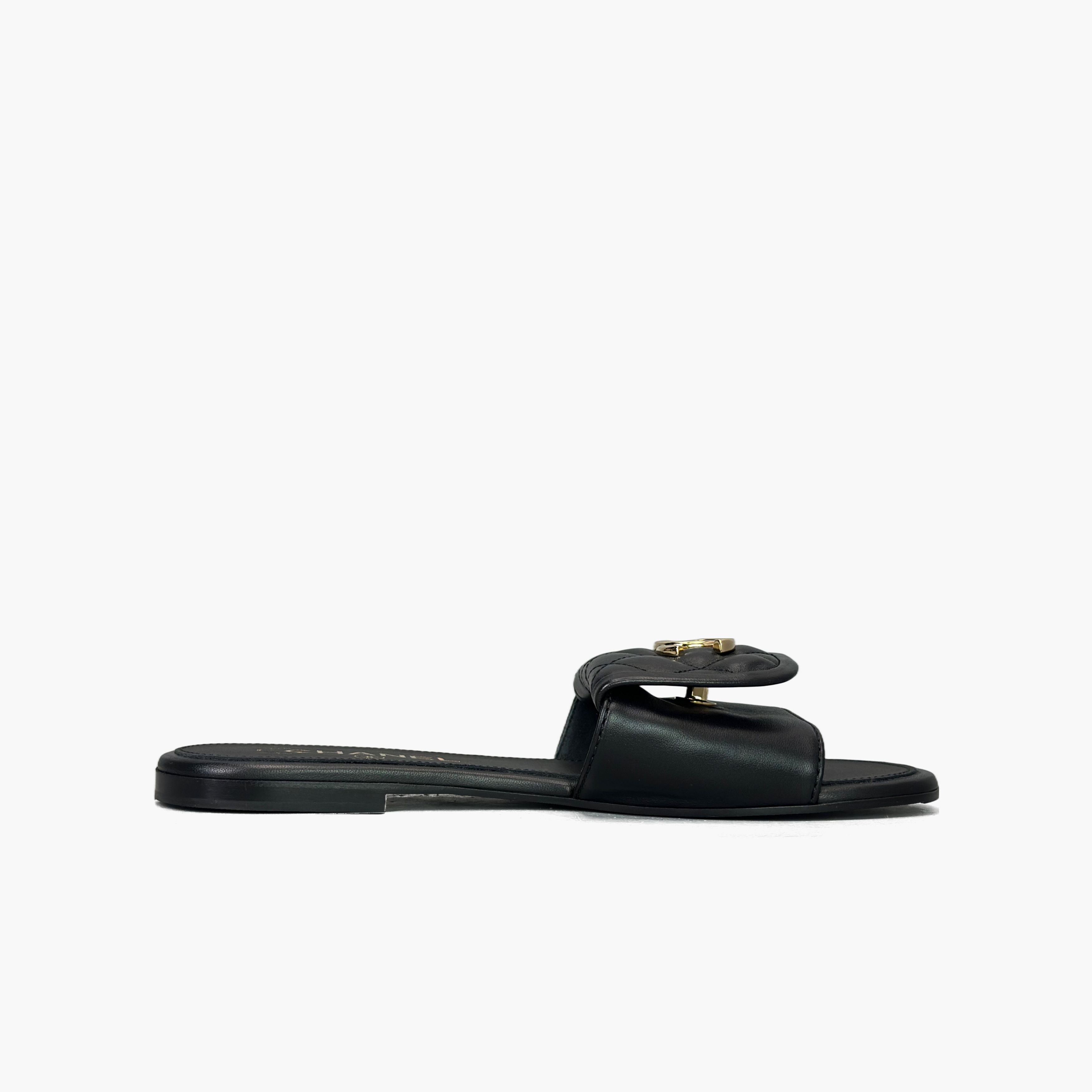 Chanel Chanel Quilted Leather Sandals Size 37 Size US 7 / IT 37 - 2 Thumbnail