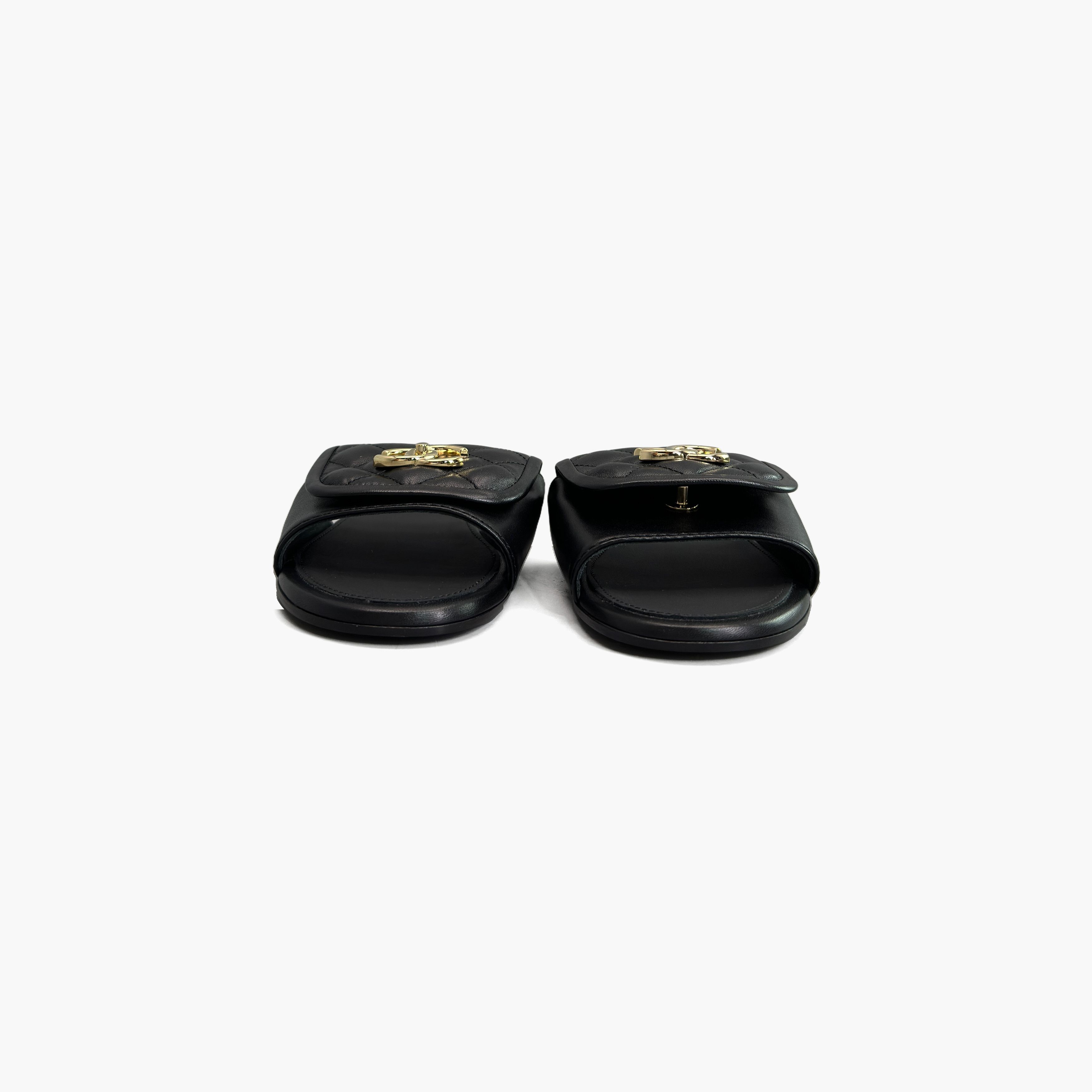 Chanel Chanel Quilted Leather Sandals Size 37 Size US 7 / IT 37 - 5 Thumbnail