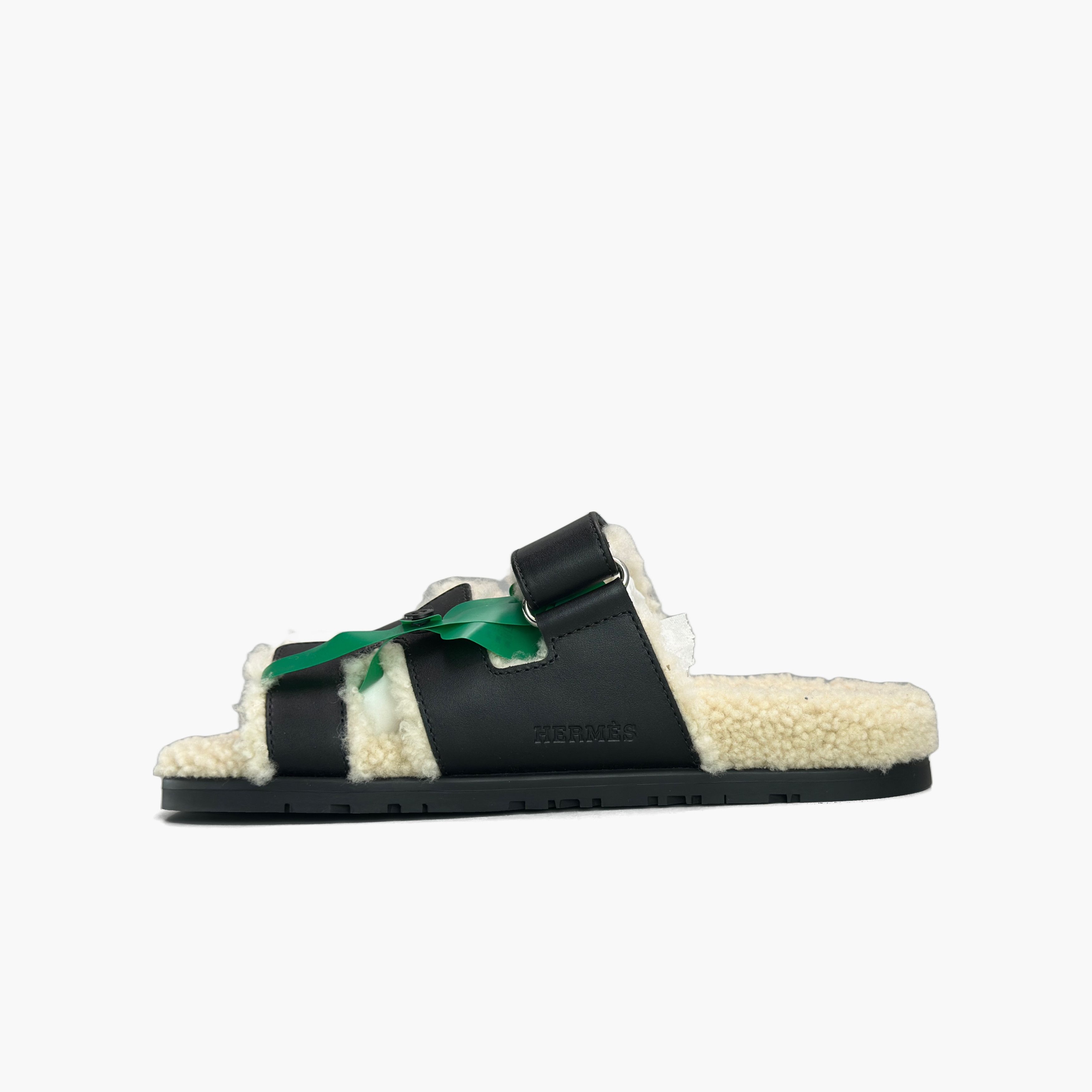 Hermes Hermes Chypre Shearling Sandals Size 37.5 Size US 7.5 / IT 37.5 - 3 Thumbnail