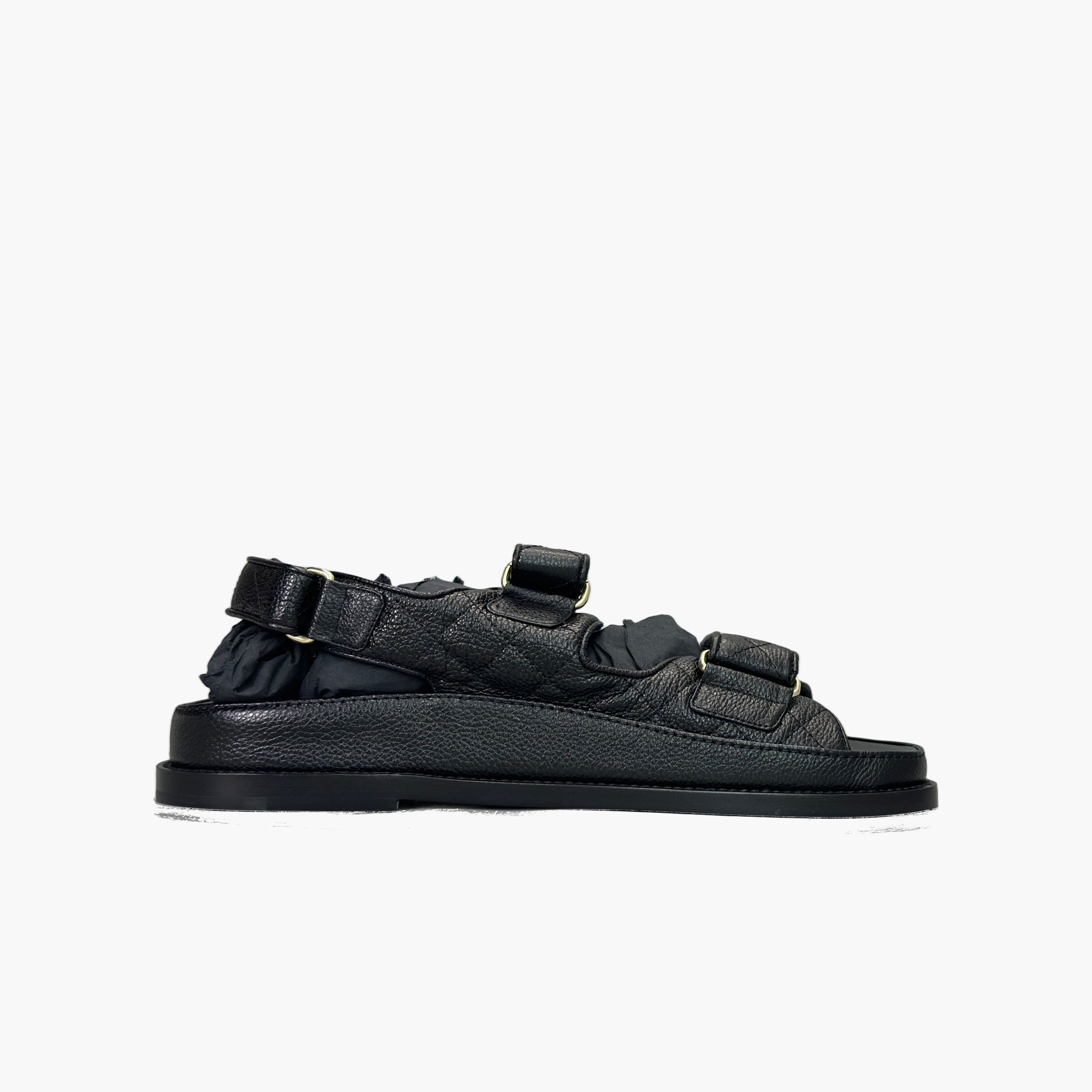 Chanel Chanel Quilted Leather Sandals Size 38 Size US 8 / IT 38 - 2 Thumbnail