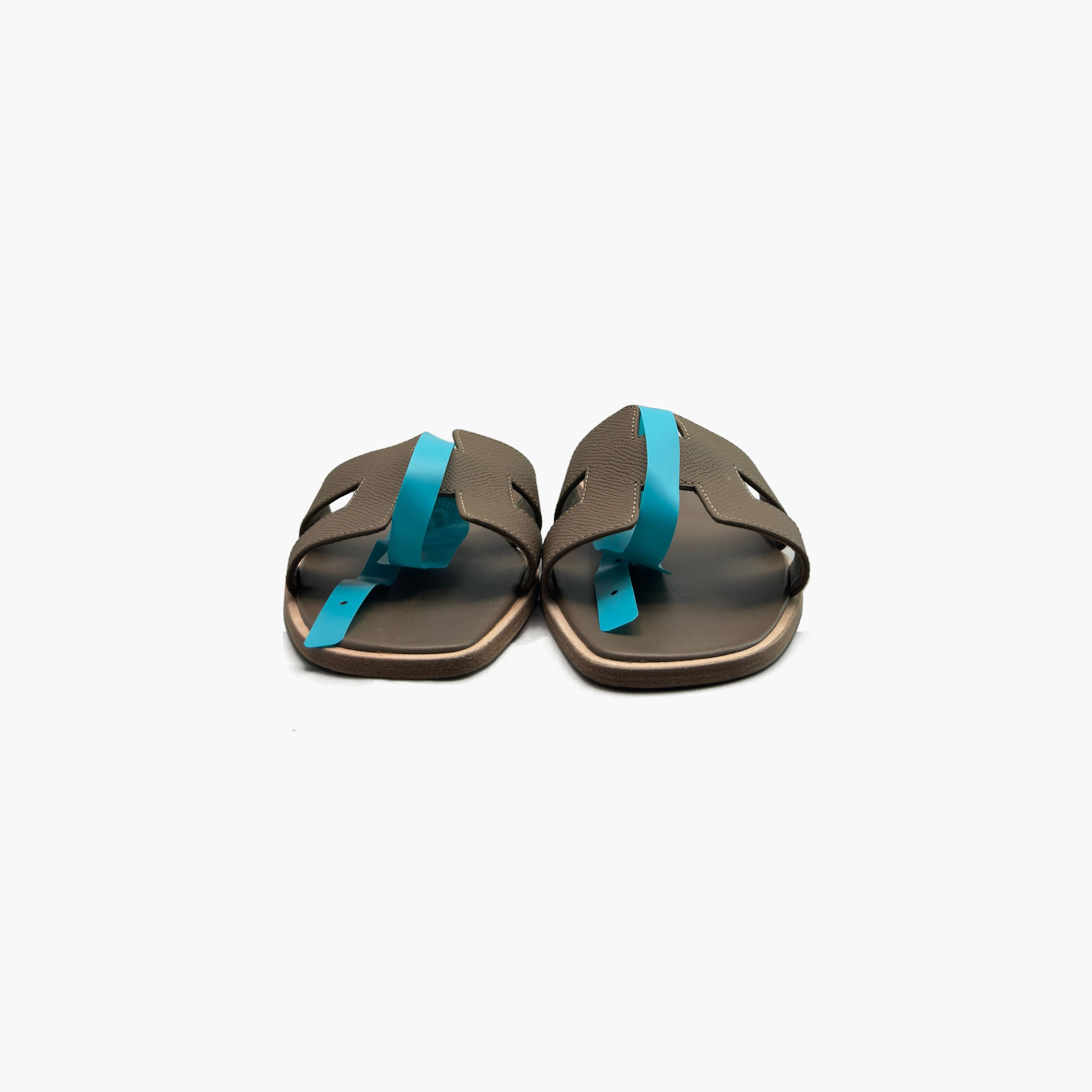 Hermes Hermès Oran Leather Sandals Size 39 Size US 9 / IT 39 - 5 Thumbnail