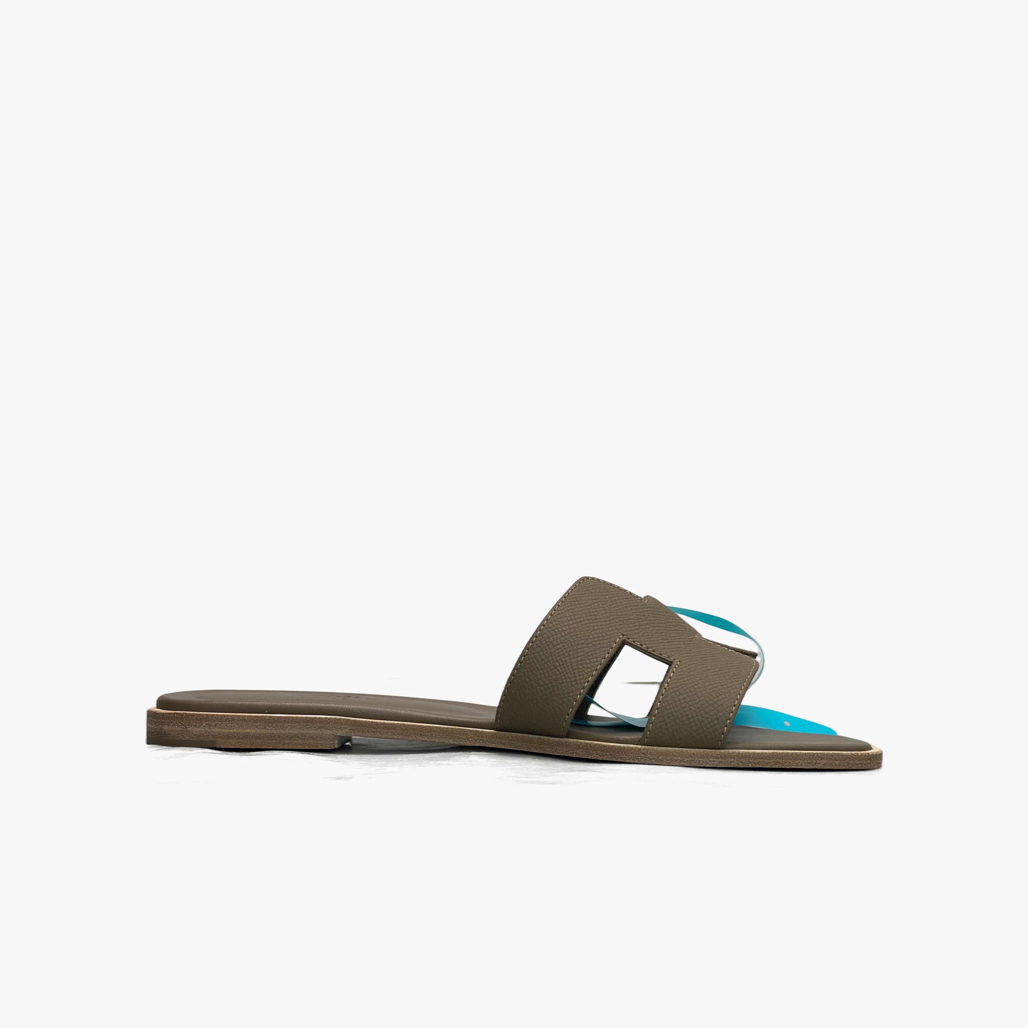 Hermes Hermès Oran Leather Sandals Size 39 Size US 9 / IT 39 - 2 Thumbnail