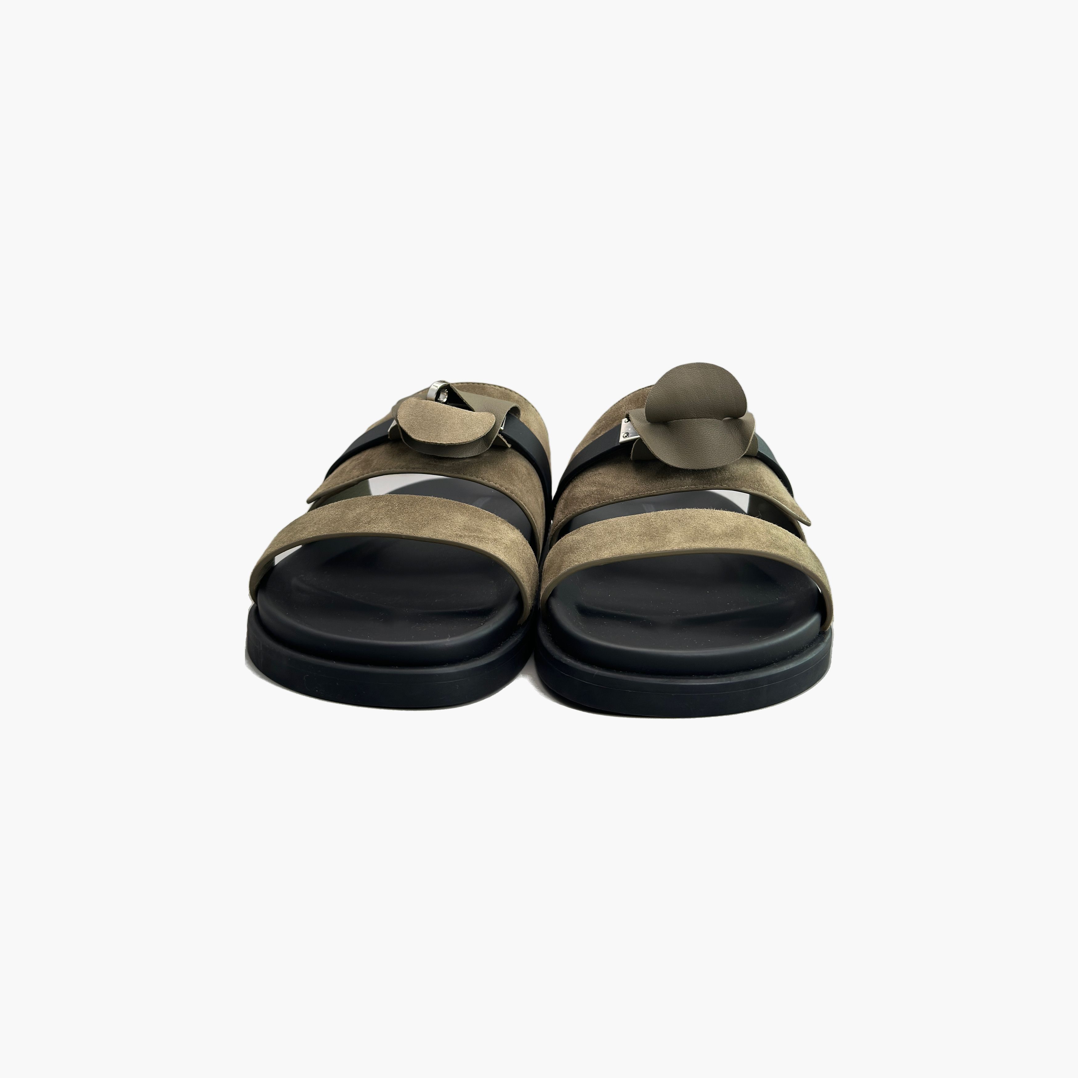 Hermes Hermès Jackson Suede Sandals Size 41 Size US 8 / EU 41 - 5 Thumbnail