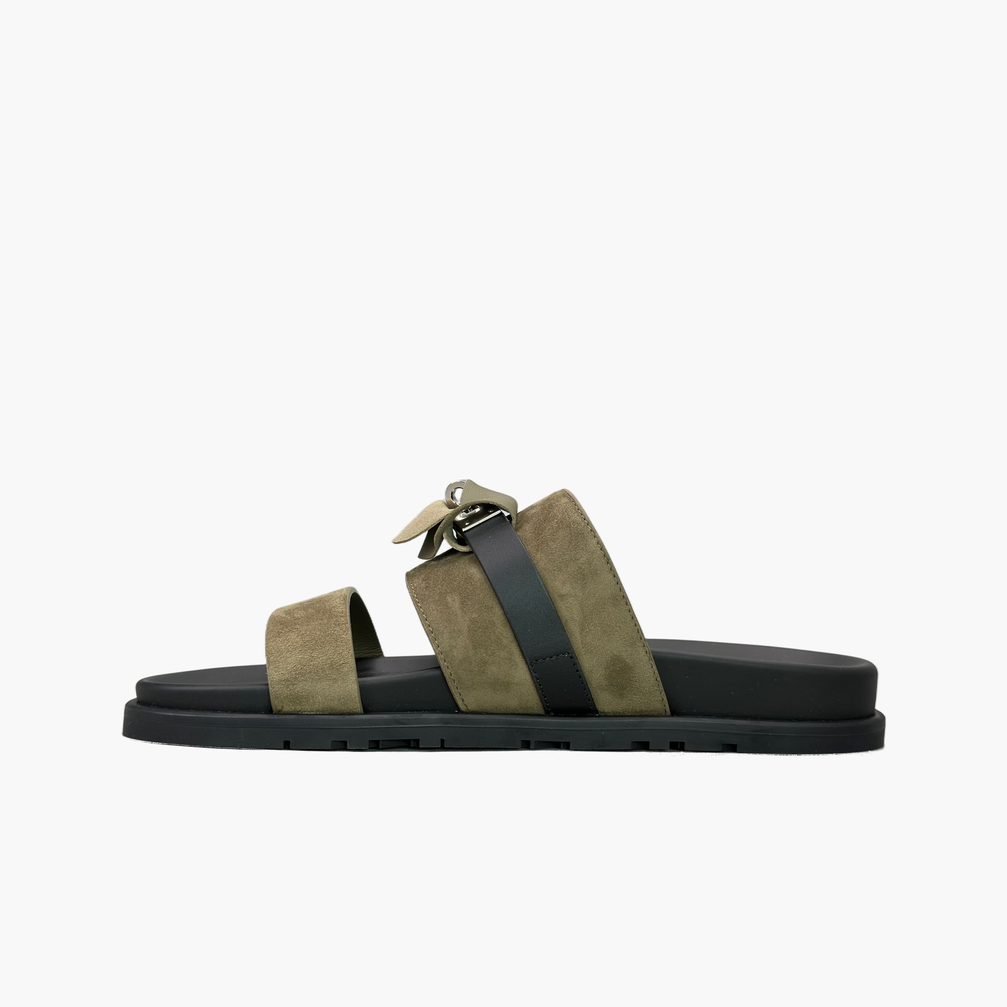 Hermes Hermès Jackson Suede Sandals Size 41 Size US 8 / EU 41 - 3 Thumbnail