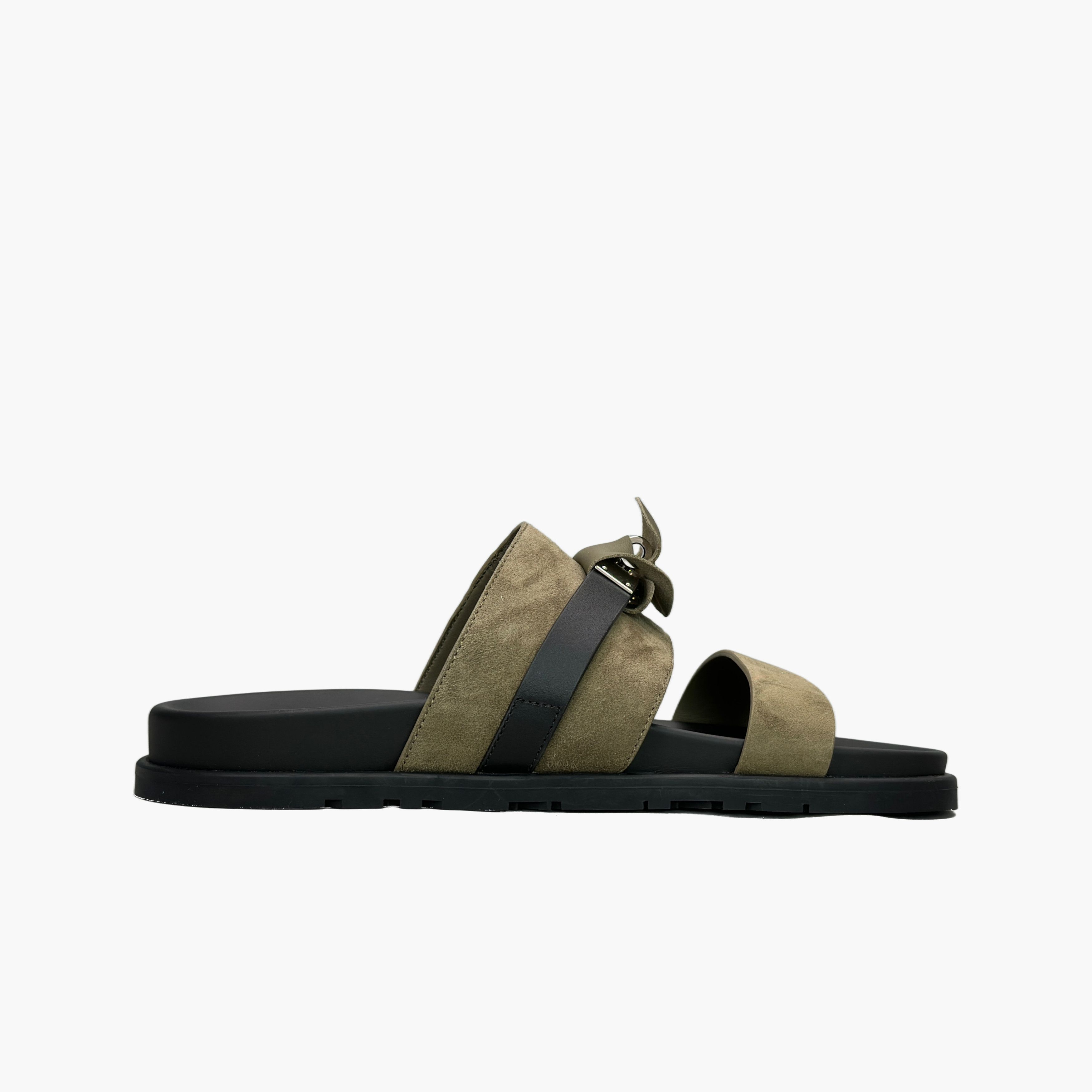 Hermes Hermès Jackson Suede Sandals Size 41 Size US 8 / EU 41 - 2 Thumbnail