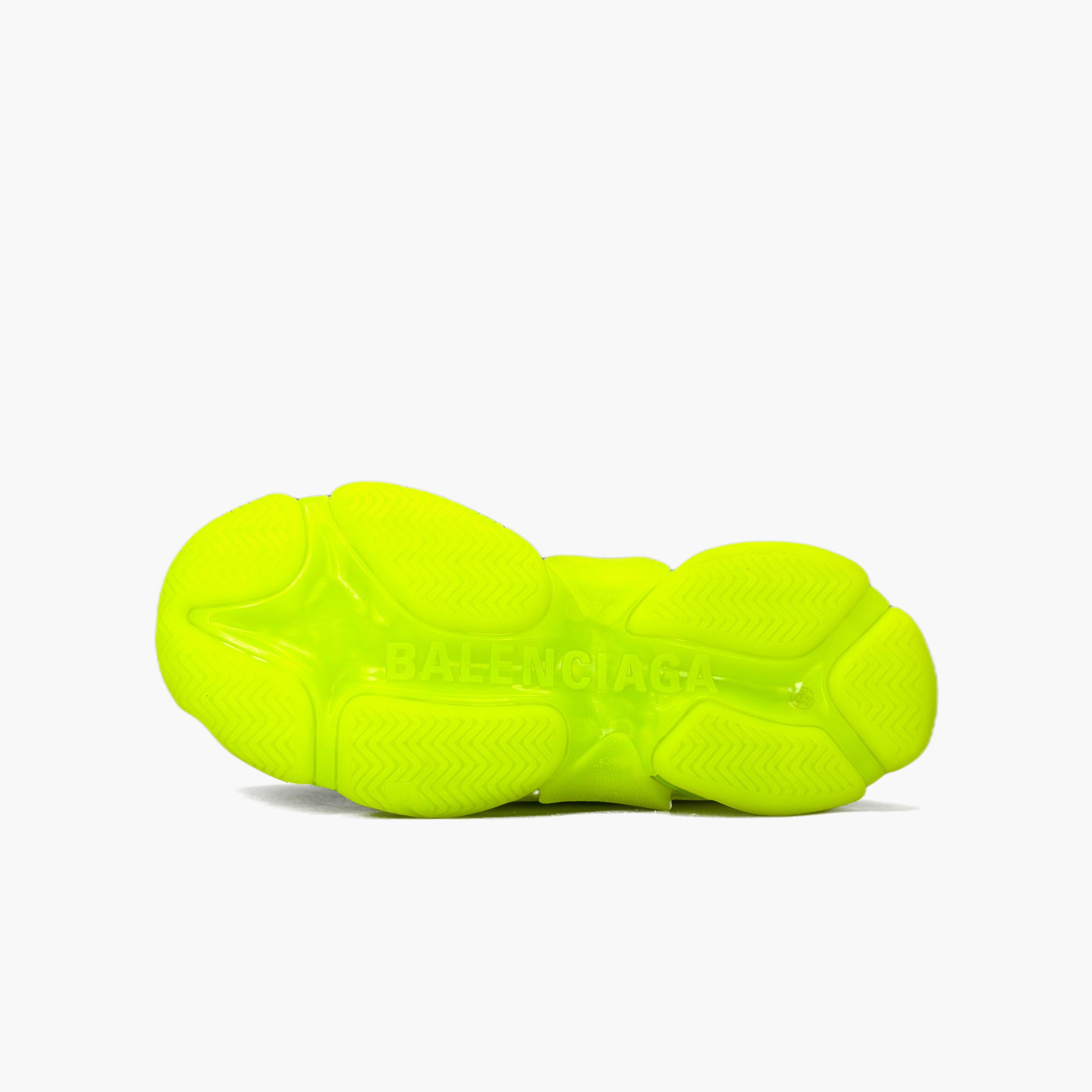Balenciaga Balenciaga Neon Yellow Triple S Sneakers Size US 7 / EU 40 Size US 7 / EU 40 - 8 Thumbnail