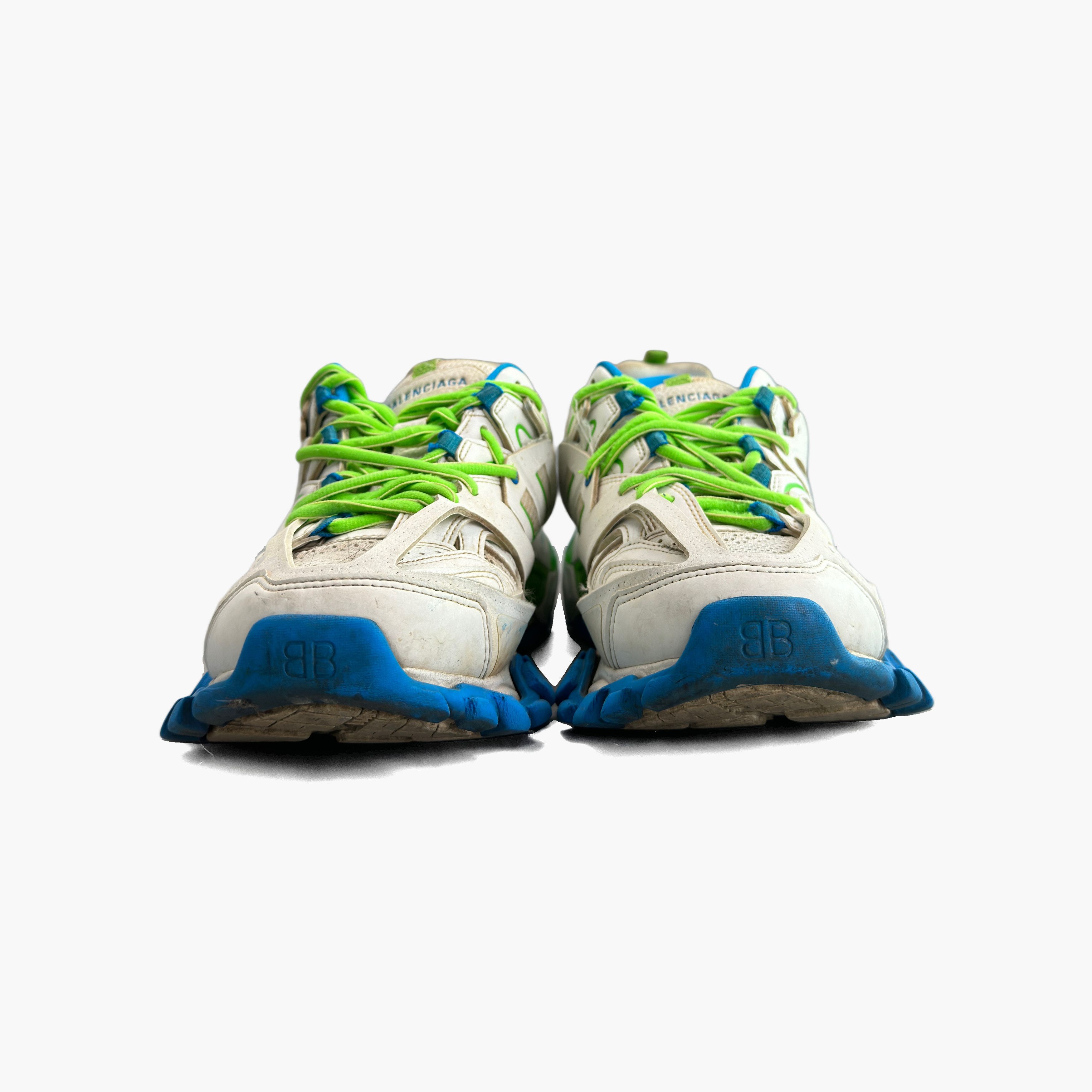 Balenciaga Balenciaga Track Low-Top Sneakers White Green Size 6 Size US 6 / EU 39 - 5 Thumbnail
