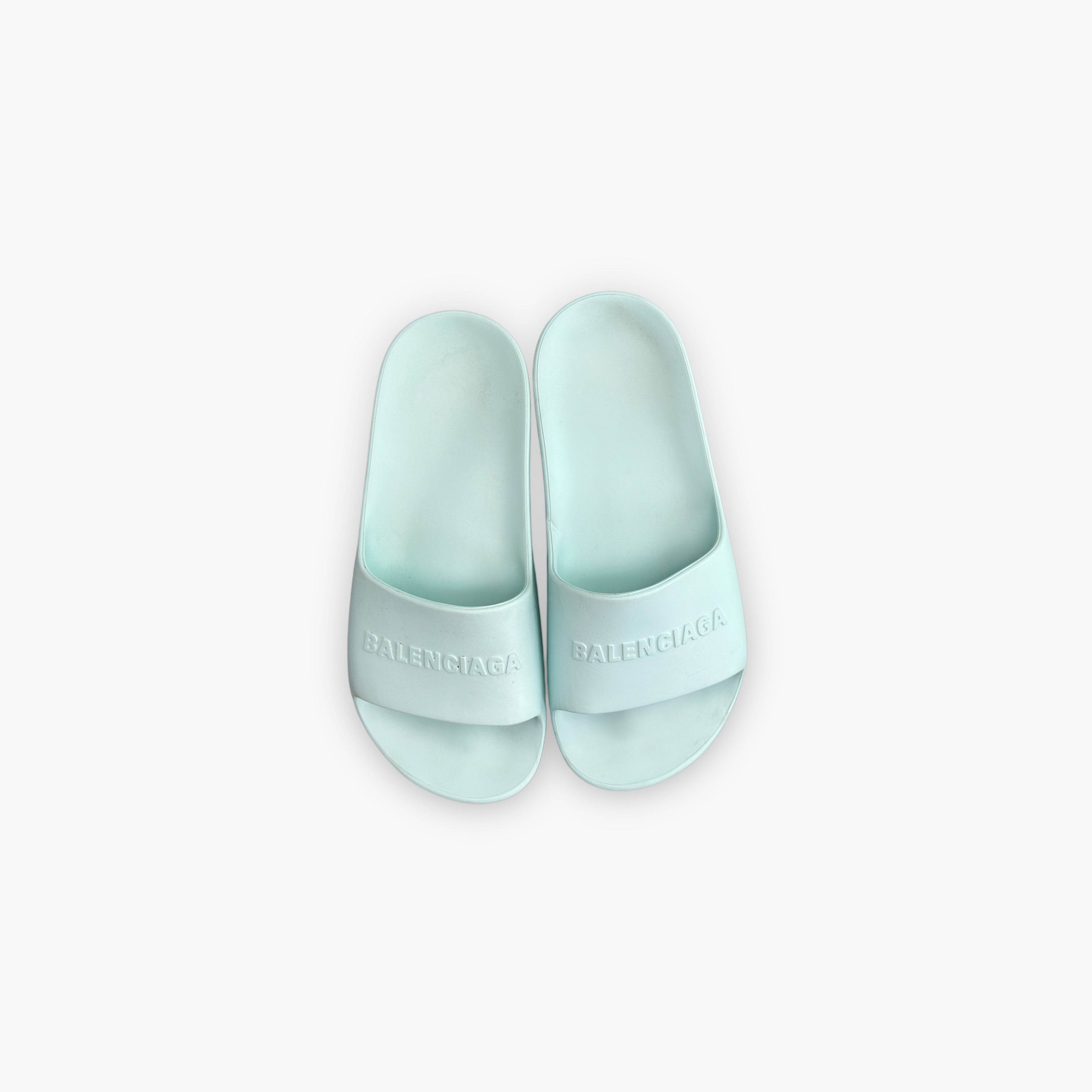 Balenciaga Balenciaga Chunky Logo Slides Size 37 Size US 7 / IT 37 - 9 Thumbnail
