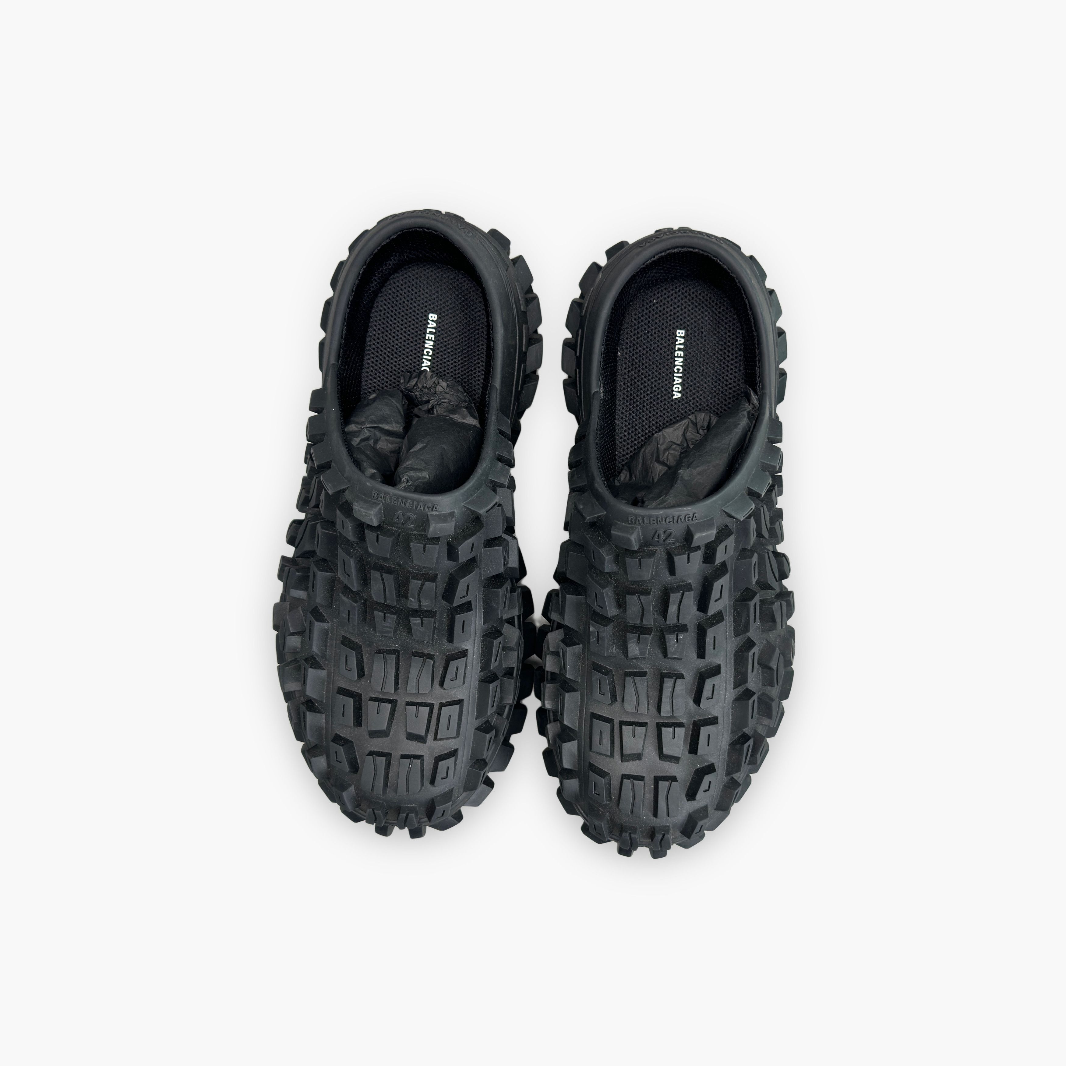 Balenciaga Balenciaga Defender Clog Black Size 9 Size US 9 / EU 42 - 9 Thumbnail