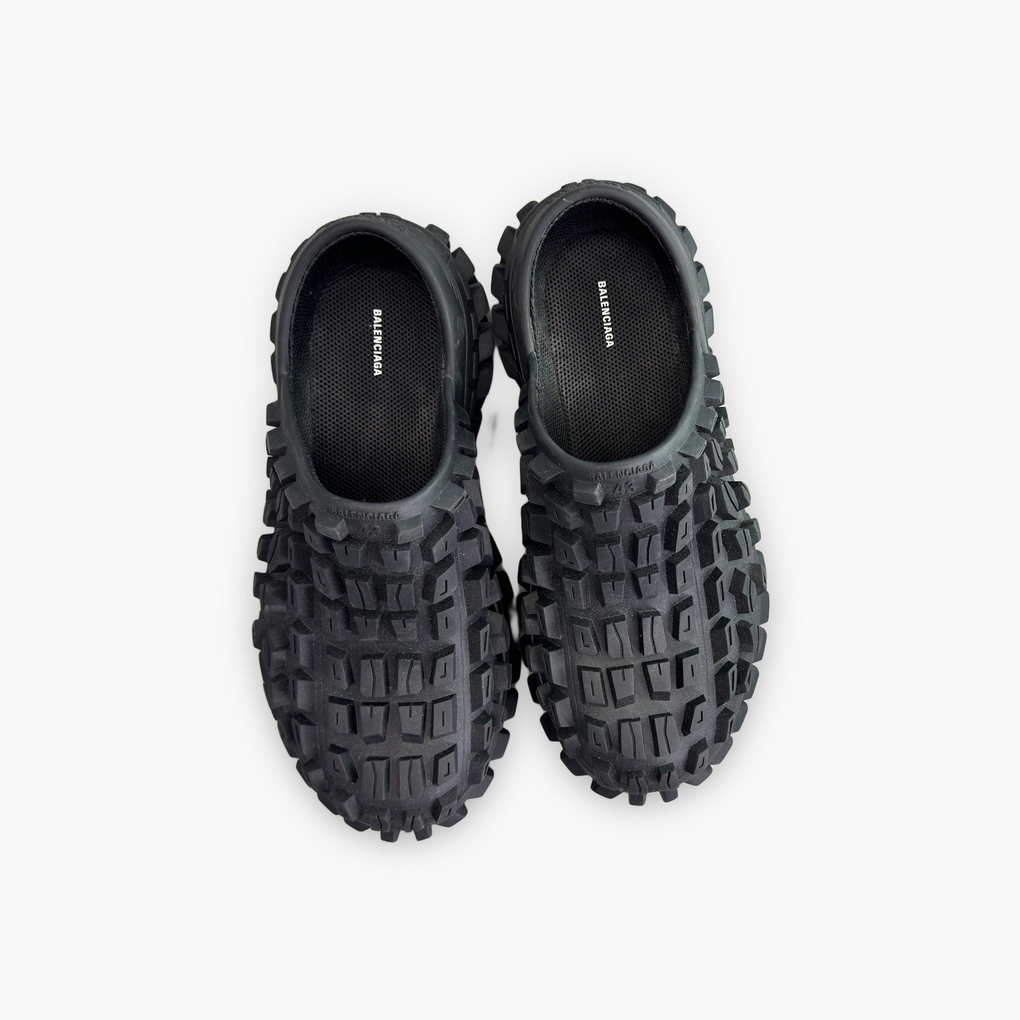 Balenciaga Balenciaga Defender Tire-Tread Clog Size 43 Size US 10 / EU 43 - 9 Thumbnail