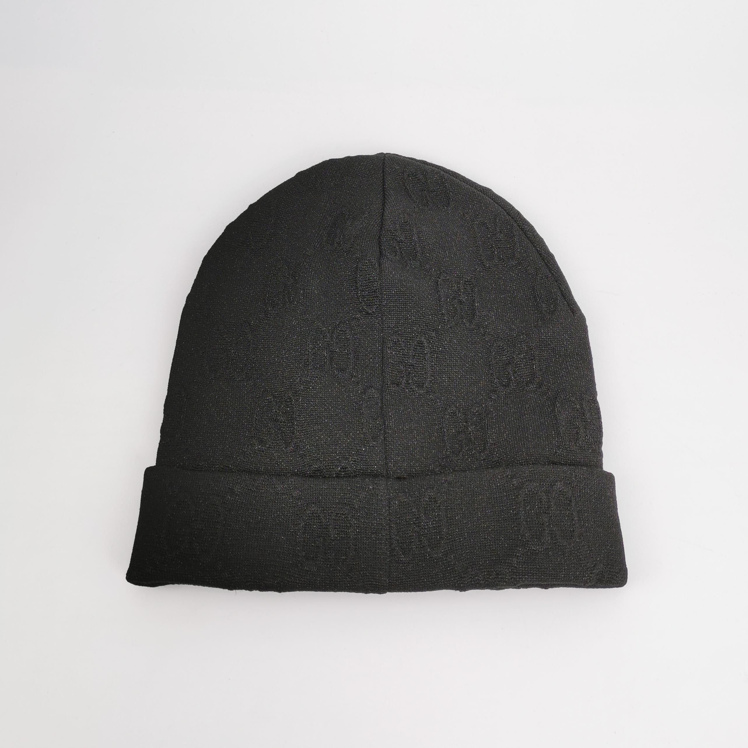 Gucci Gucci GG Logo Beanie One Size Size ONE SIZE - 3 Thumbnail
