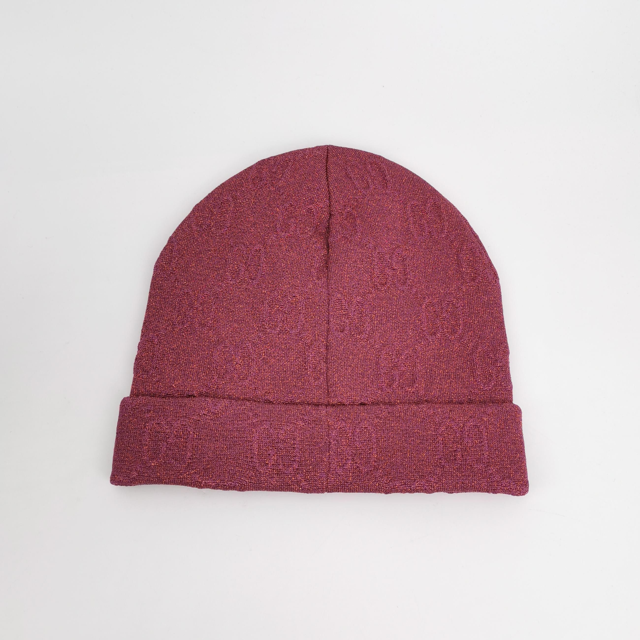 Gucci Gucci GG Logo Knit Beanie ONE SIZE Size ONE SIZE - 3 Thumbnail