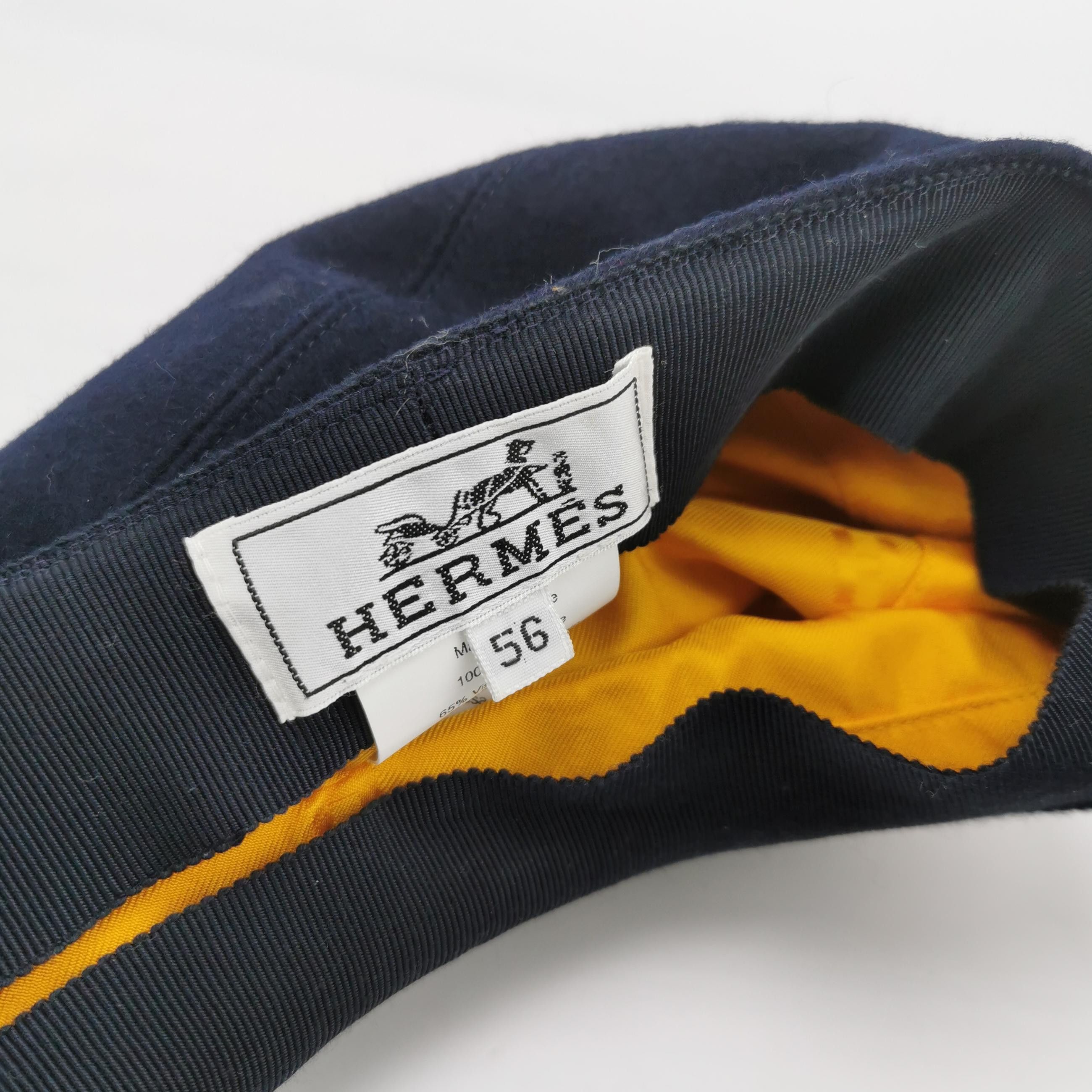 Hermes Hermes Cashmere Cap Size 56 Size ONE SIZE - 4 Thumbnail