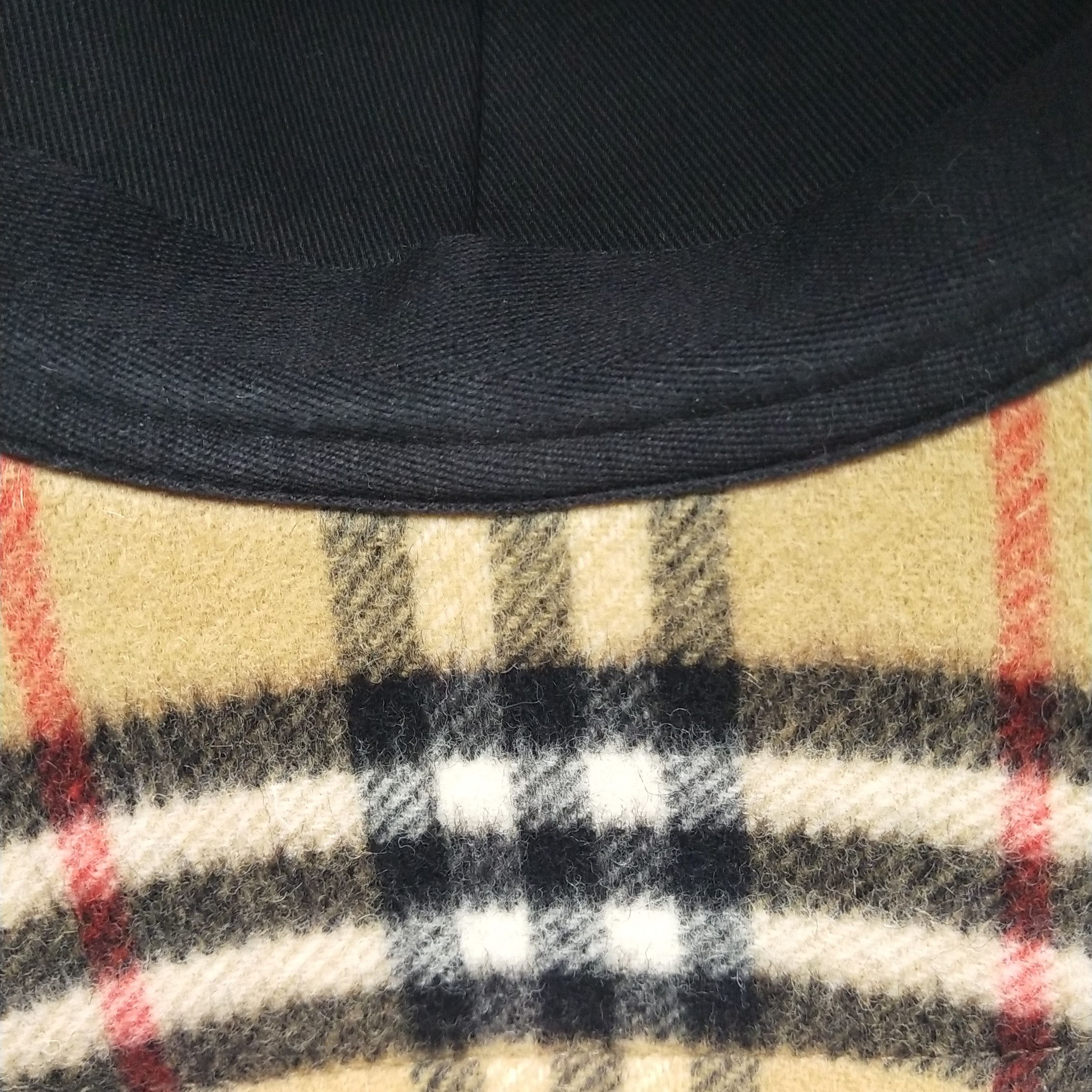 Burberry Burberry Check Wool Baseball Cap Size S Size ONE SIZE - 5 Thumbnail