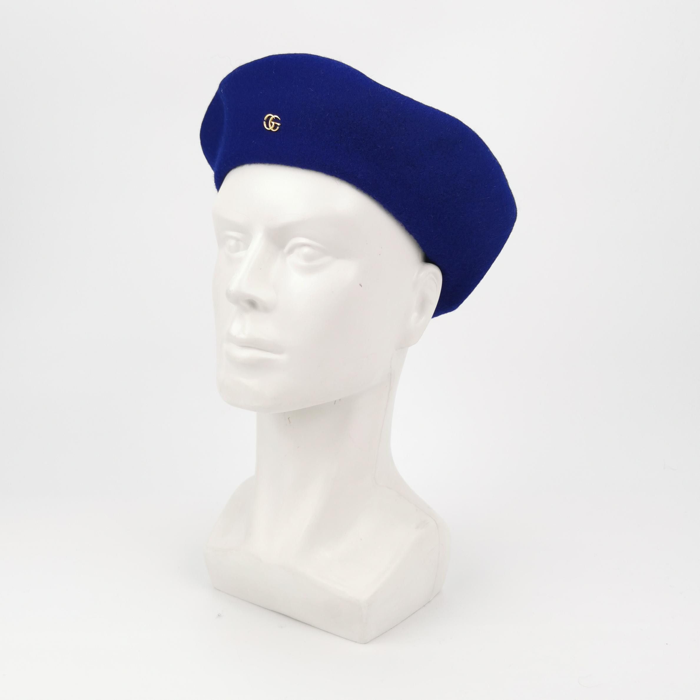 Gucci Gucci Double G Wool Beret Size ONE SIZE - 2 Thumbnail