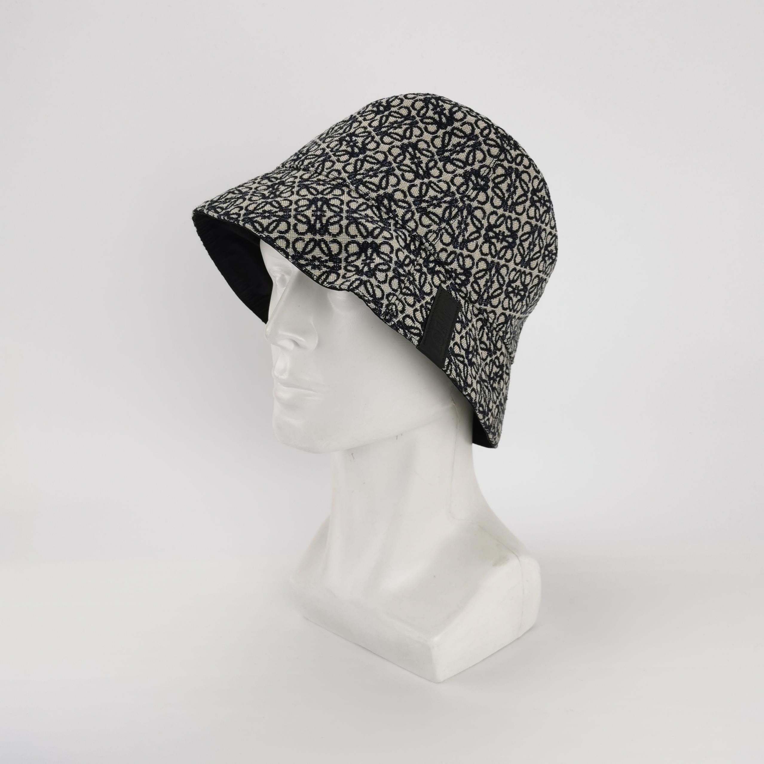 Loewe Loewe Anagram Jacquard Bucket Hat Size 60 Size ONE SIZE - 2 Thumbnail