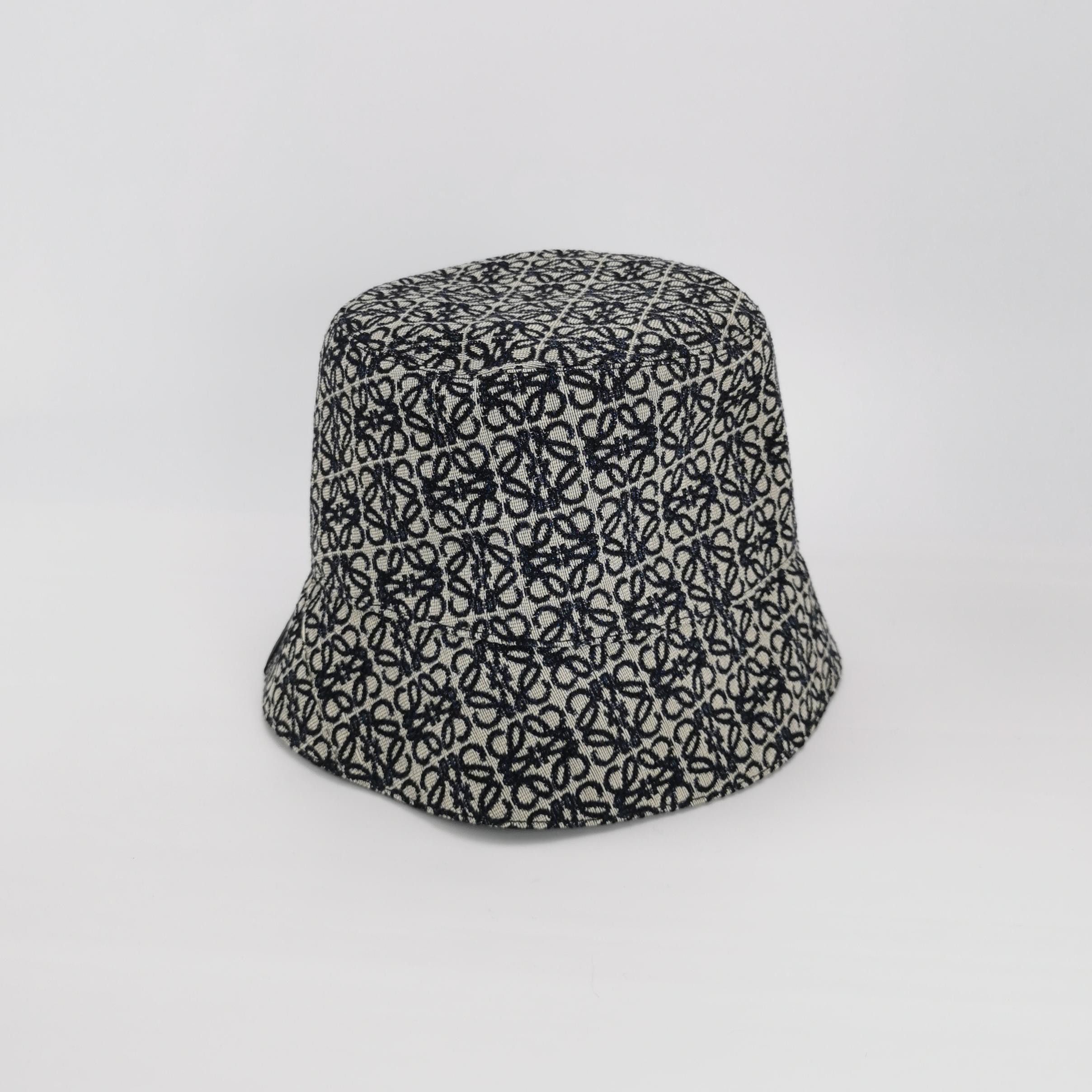 Loewe Loewe Anagram Jacquard Bucket Hat Size 60 Size ONE SIZE - 3 Thumbnail