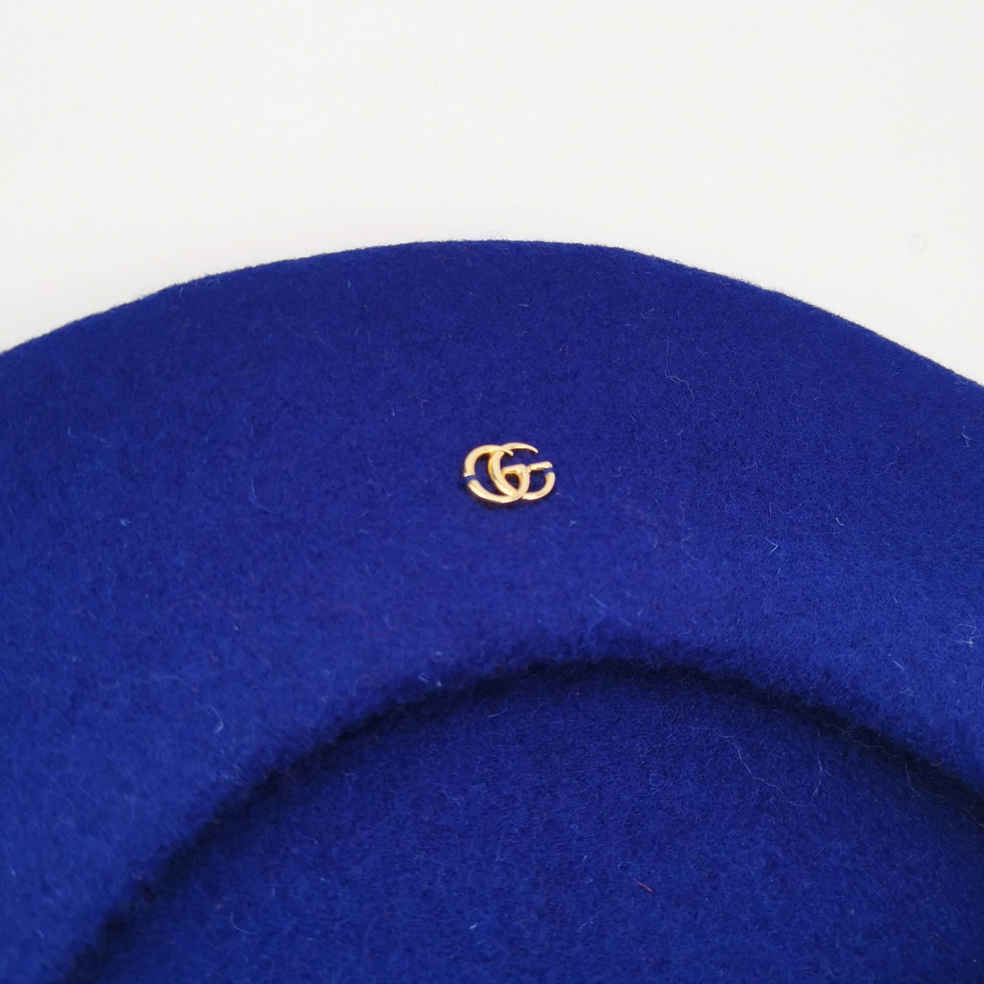 Gucci Gucci Blue Wool Beret Size ONE SIZE Size ONE SIZE - 4 Thumbnail