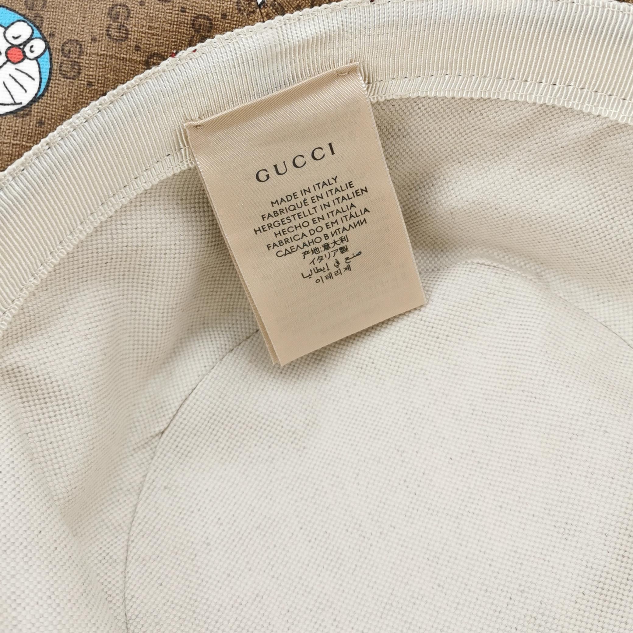 Gucci Gucci x Doraemon GG Monogram Bucket Hat Size ONE SIZE - 5 Thumbnail