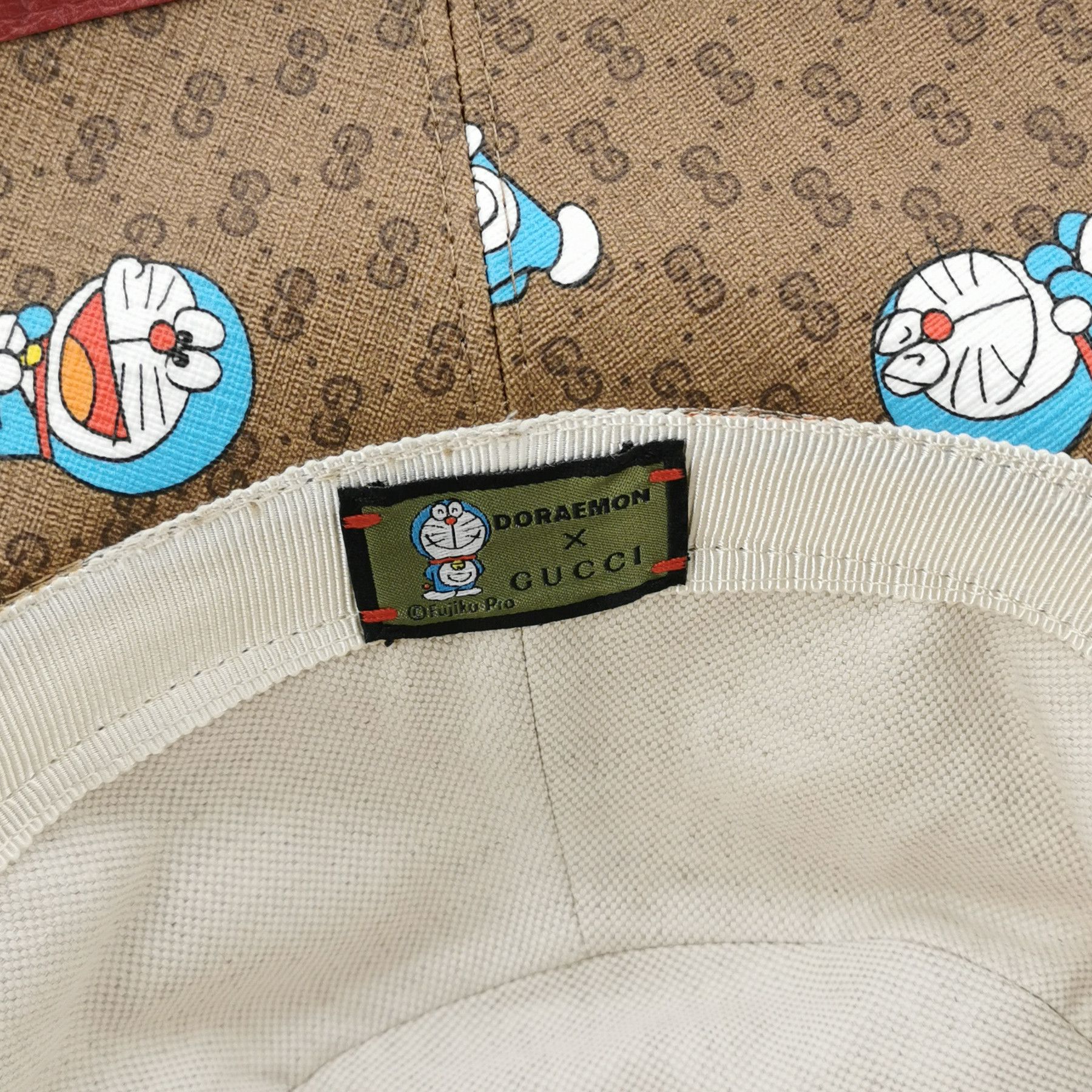 Gucci Gucci x Doraemon GG Monogram Bucket Hat Size ONE SIZE - 4 Thumbnail