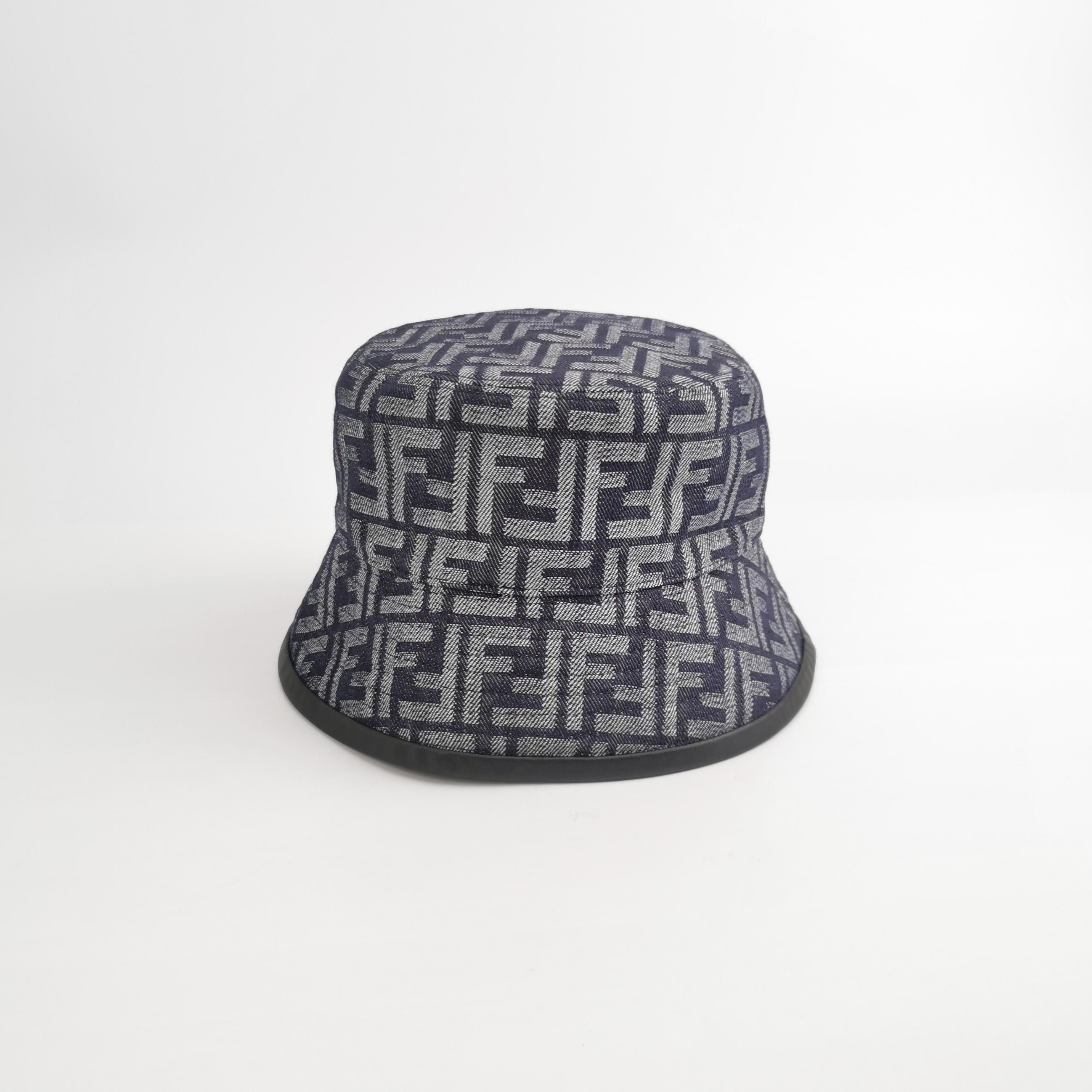 Fendi Fendi FF Monogram Bucket Hat Size M Size ONE SIZE - 3 Thumbnail
