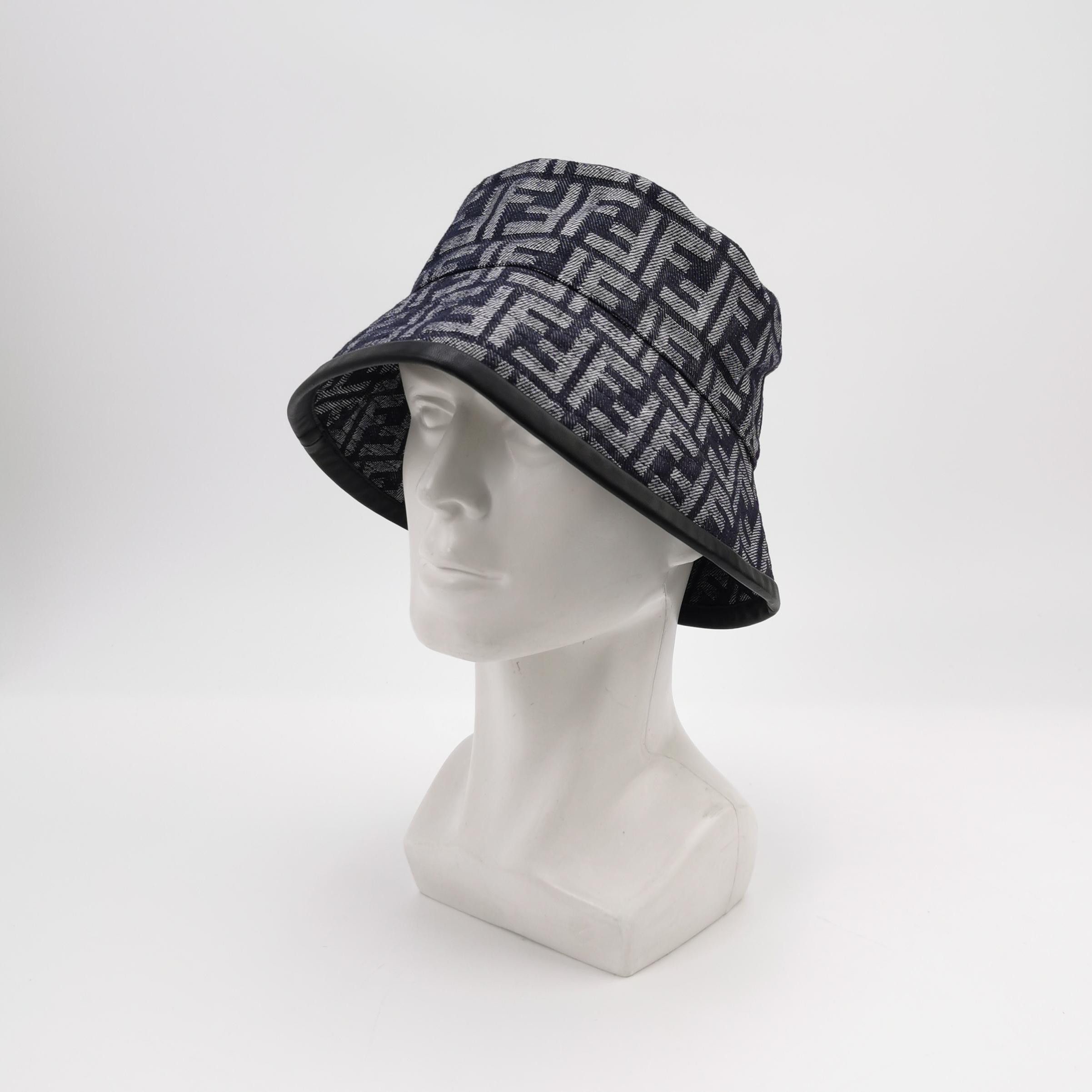 Fendi Fendi FF Monogram Bucket Hat Size M Size ONE SIZE - 2 Thumbnail