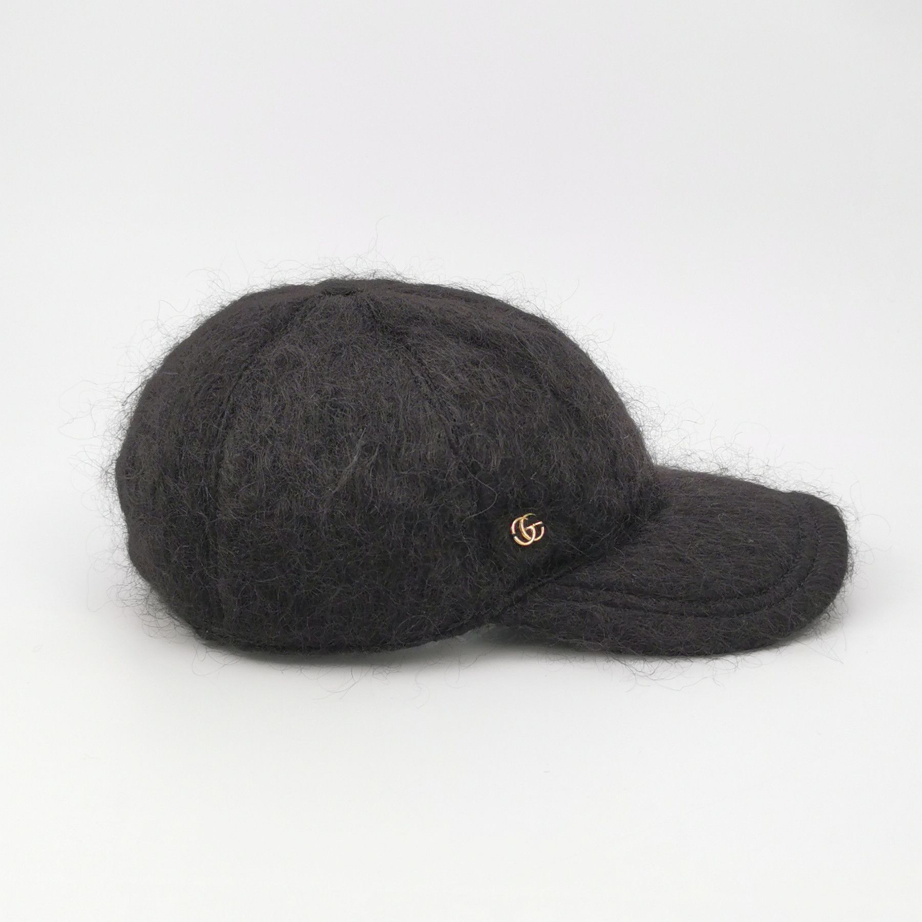 Gucci Gucci Double G Mohair Baseball Cap Size ONE SIZE - 6 Thumbnail