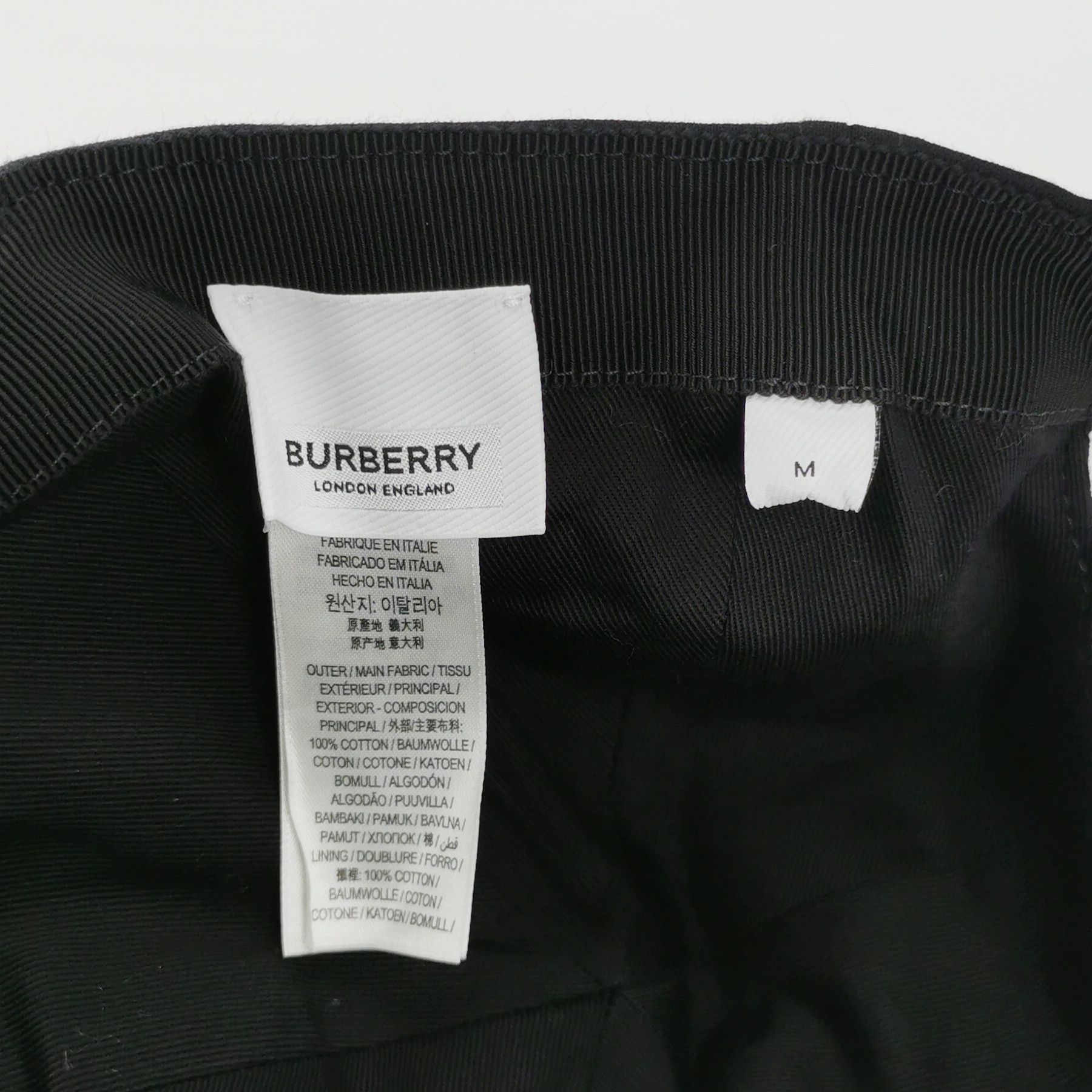 Burberry Burberry Embroidered Logo Baseball Cap Size M Size ONE SIZE - 4 Thumbnail