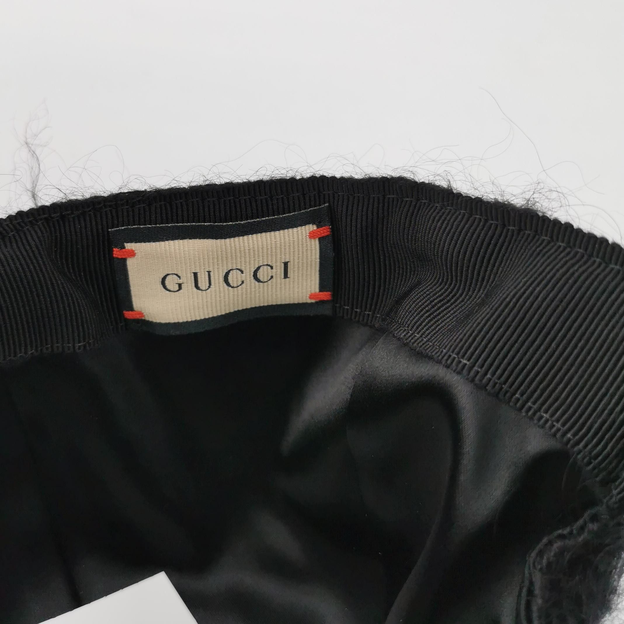 Gucci Gucci GG Logo Mohair Blend Baseball Cap One Size Size ONE SIZE - 5 Thumbnail