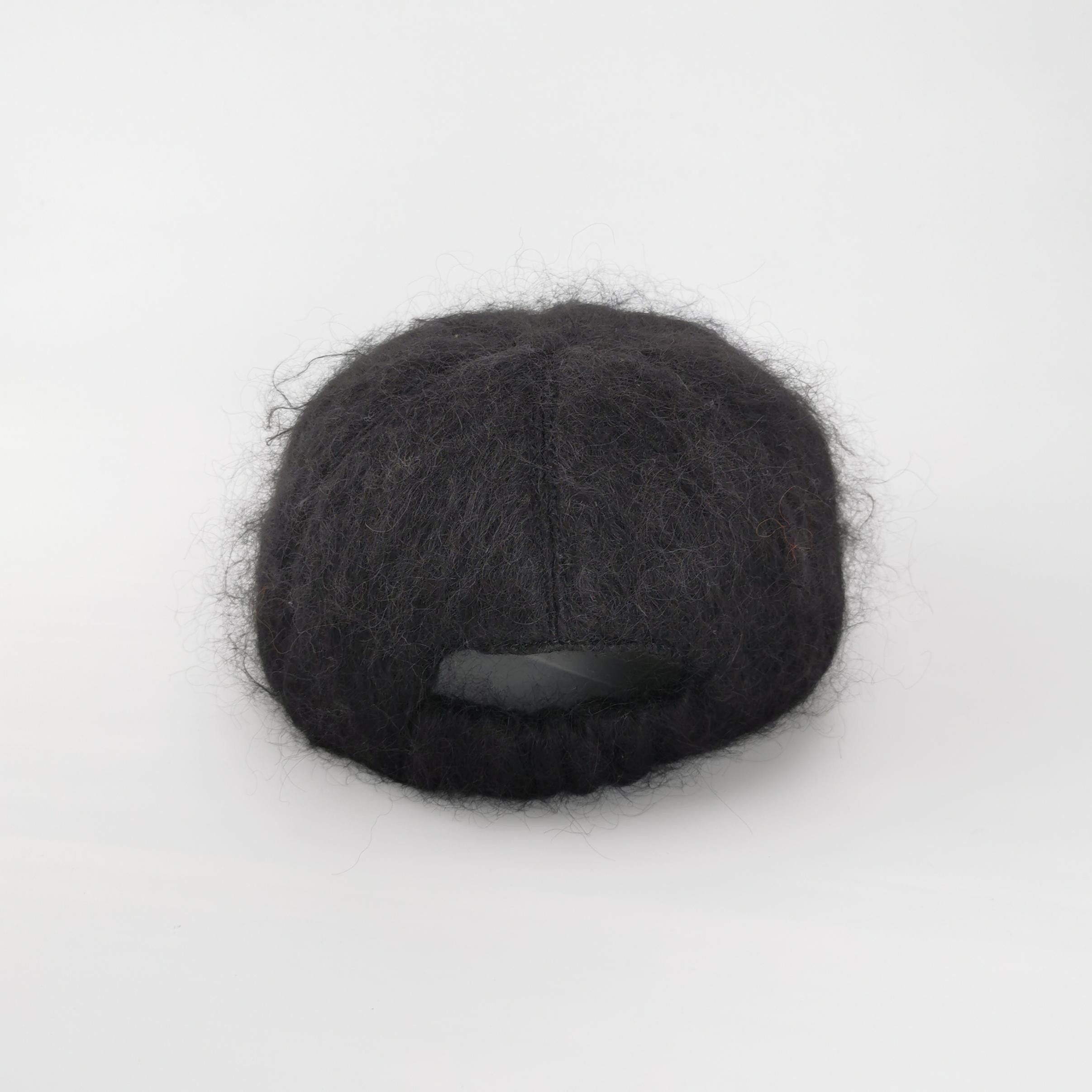 Gucci Gucci GG Logo Mohair Blend Baseball Cap One Size Size ONE SIZE - 3 Thumbnail