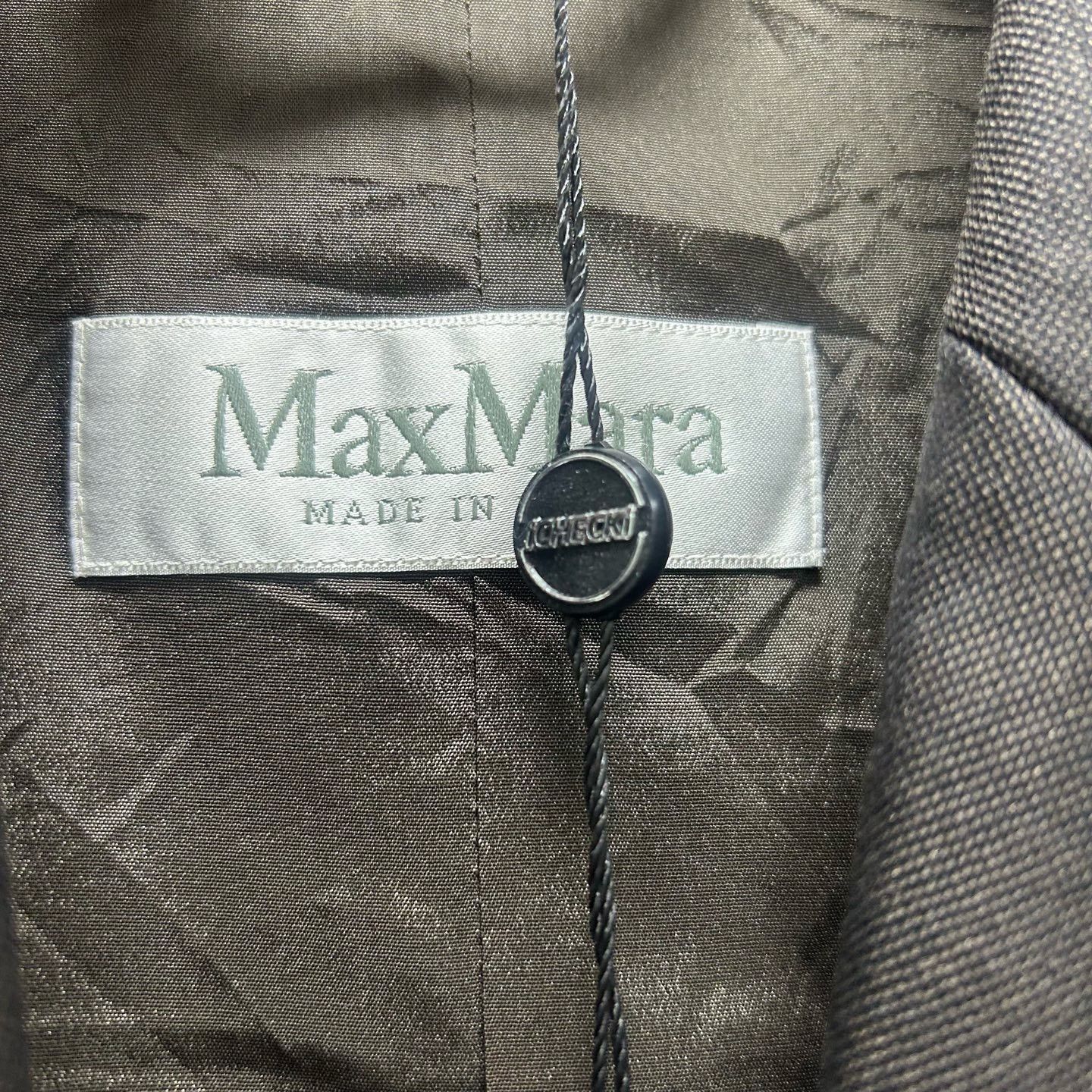 Max Mara MaxMara Wool Blend Blazer Size IT 46 Size L / US 10 / IT 46 - 4 Thumbnail