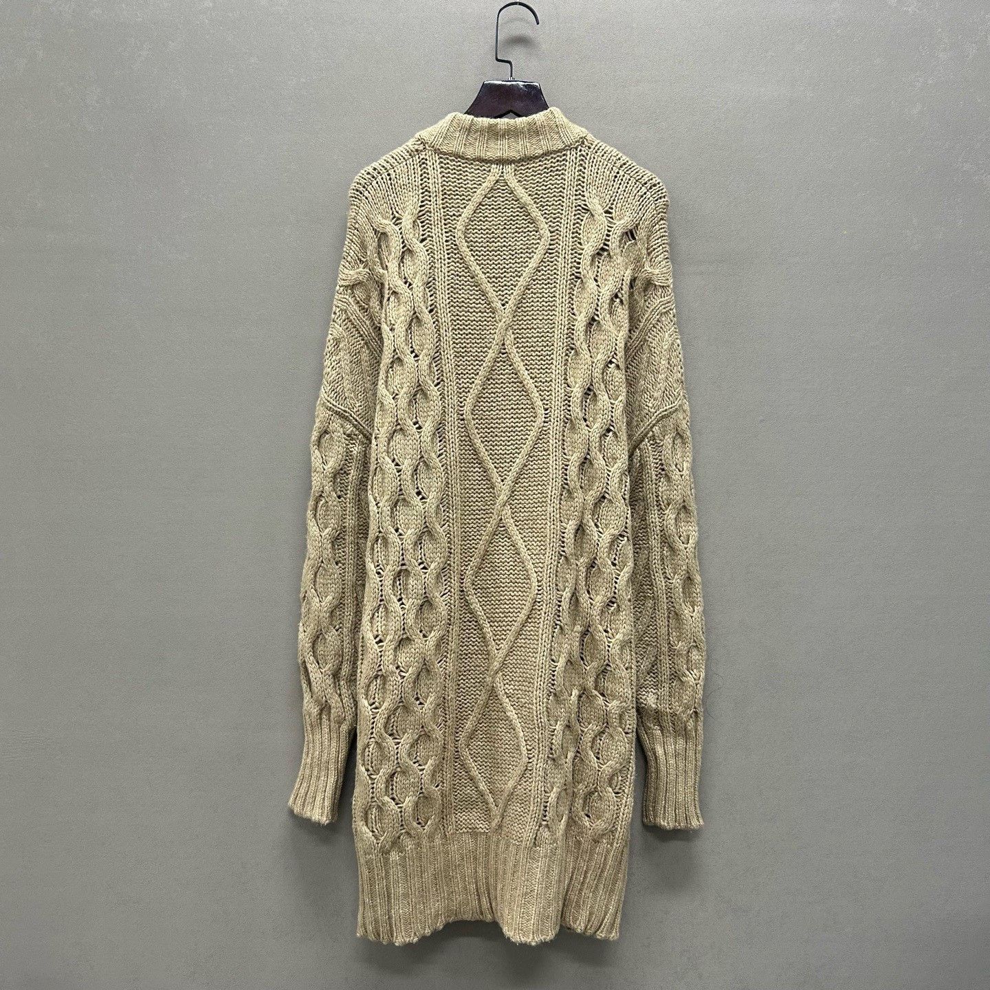 Max Mara MaxMara Sfilata Cable Knit Sweater Dress Size M Size M / US 6-8 / IT 42-44 - 3 Thumbnail