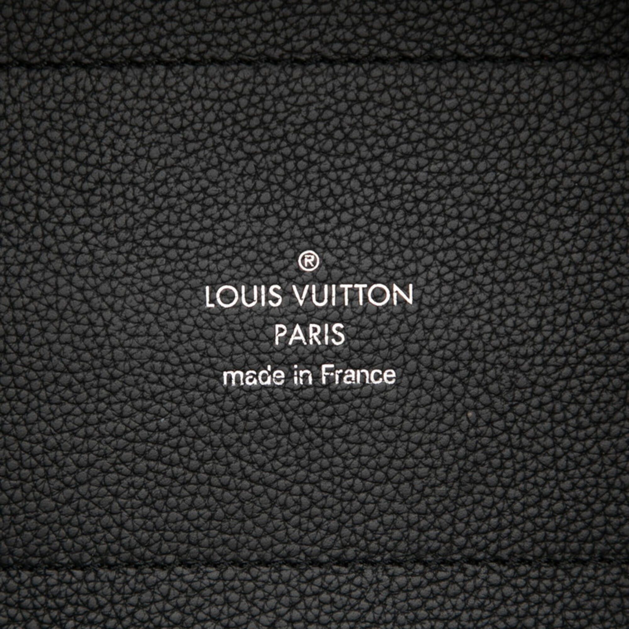 Louis Vuitton Louis Vuitton Monogram Mahina PM Handbag/Shoulder Bag 2-Way M54350 Noir Black Leather Women's LOUIS VUITTON Size ONE SIZE - 5 Thumbnail