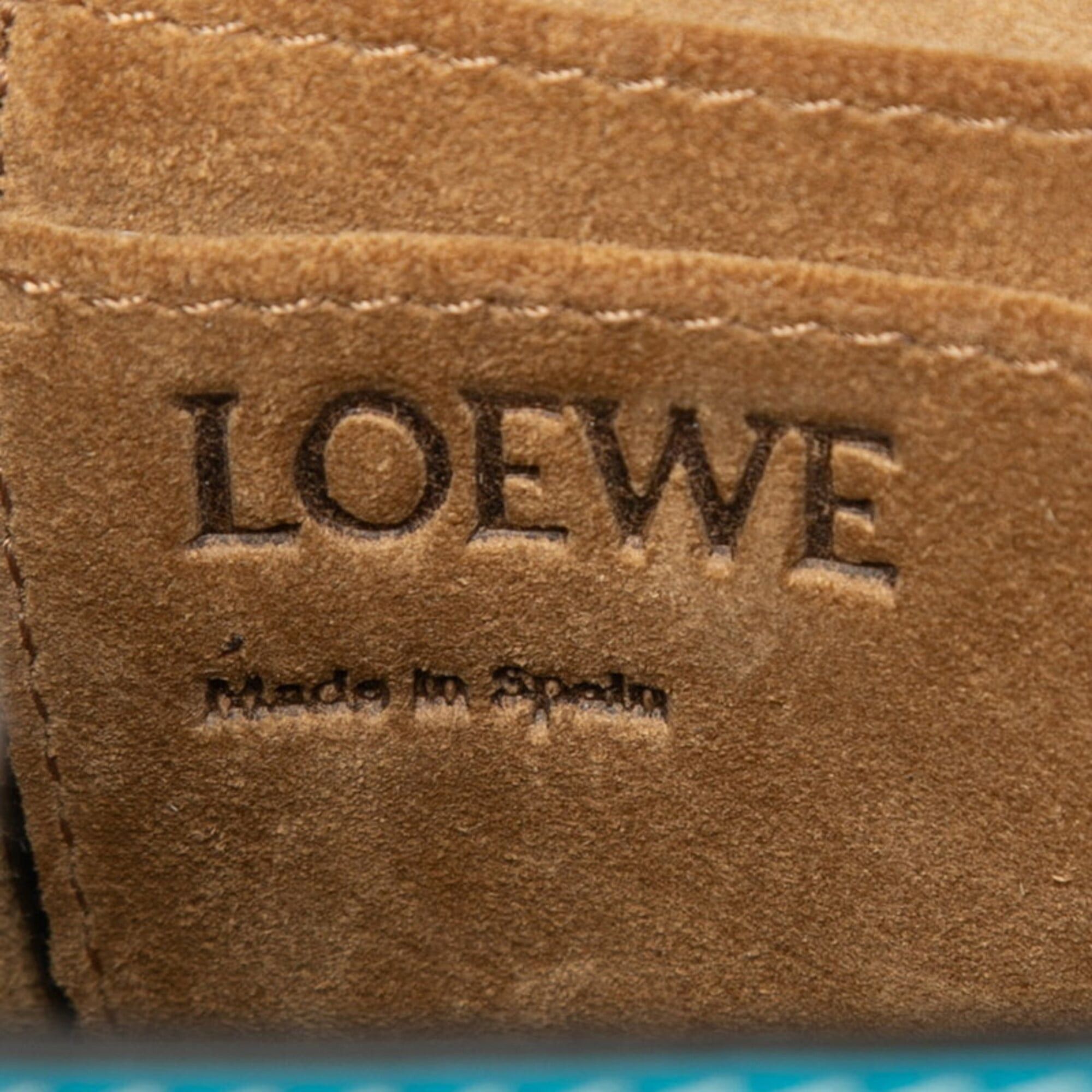 Loewe Loewe Gate Mini Floral Crossbody Shoulder Bag/Pouch, Blue Multicolor Leather, Women's LOEWE Size ONE SIZE - 5 Thumbnail