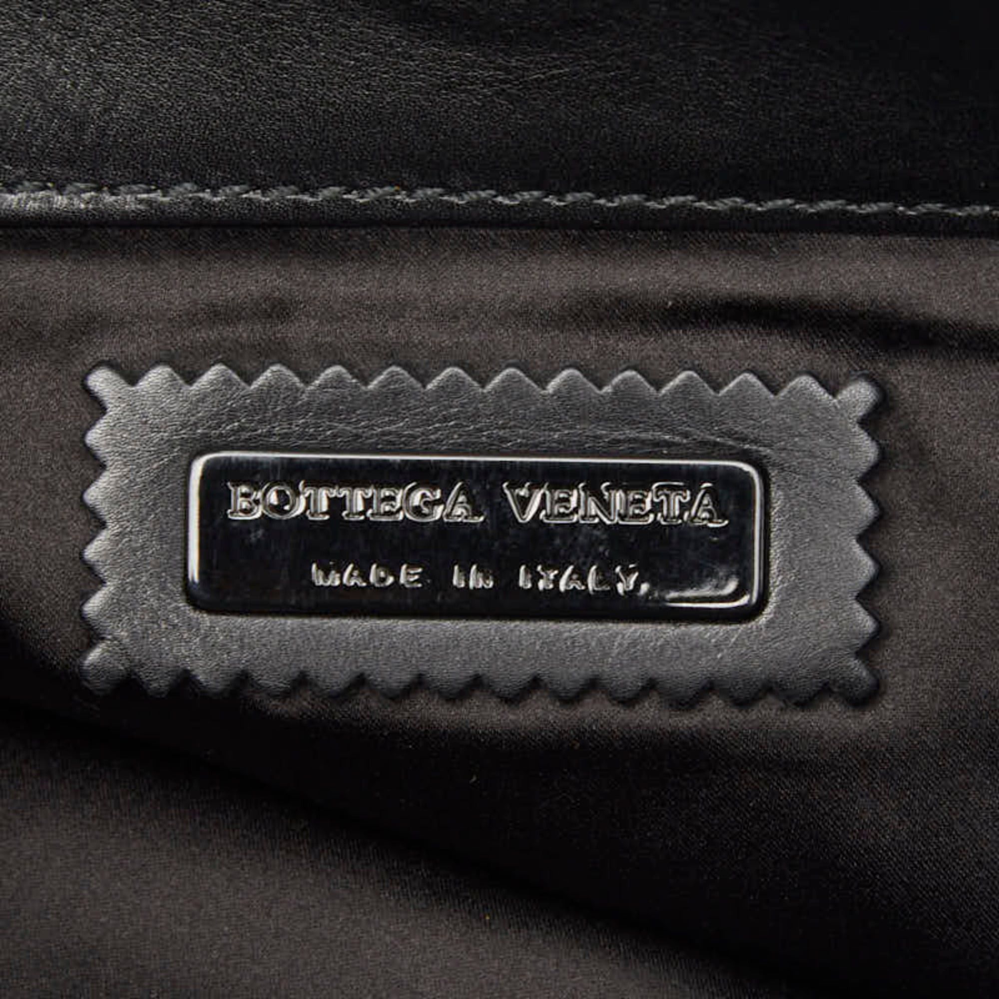 Bottega Veneta Bottega Veneta Clutch Bag, Second Black Leather, Women's BOTTEGAVENETA Size ONE SIZE - 10 Thumbnail