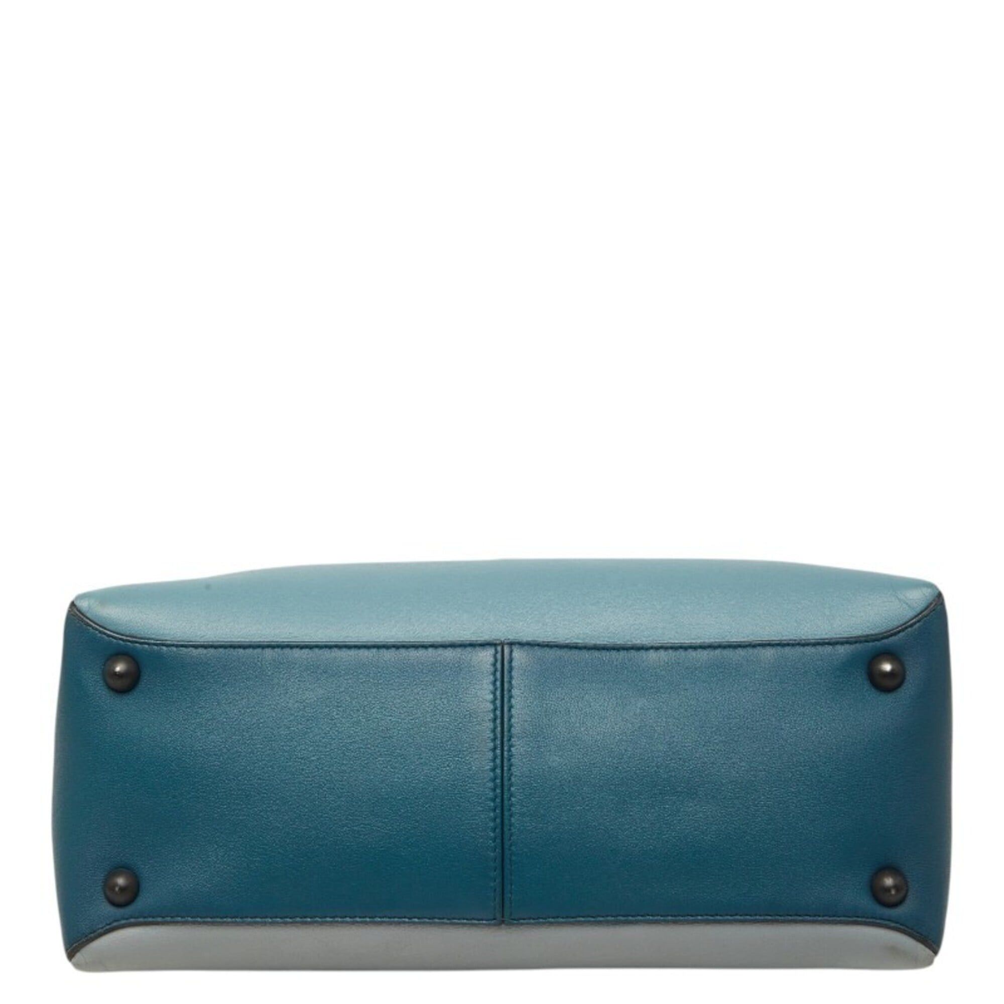 Bottega Veneta Bottega Veneta Piazza Handbag Shoulder Bag 2-Way Light Blue Leather Women's BOTTEGAVENETA Size ONE SIZE - 3 Thumbnail