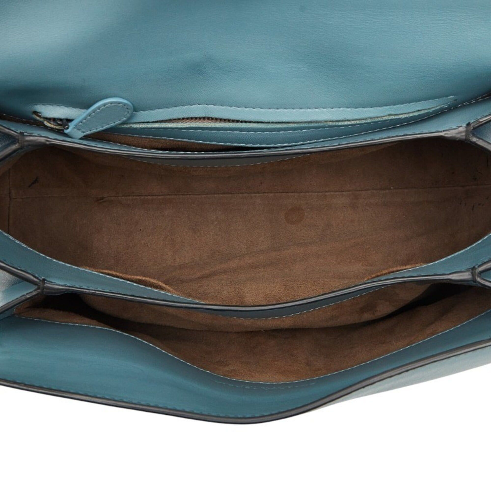Bottega Veneta Bottega Veneta Piazza Handbag Shoulder Bag 2-Way Light Blue Leather Women's BOTTEGAVENETA Size ONE SIZE - 11 Thumbnail