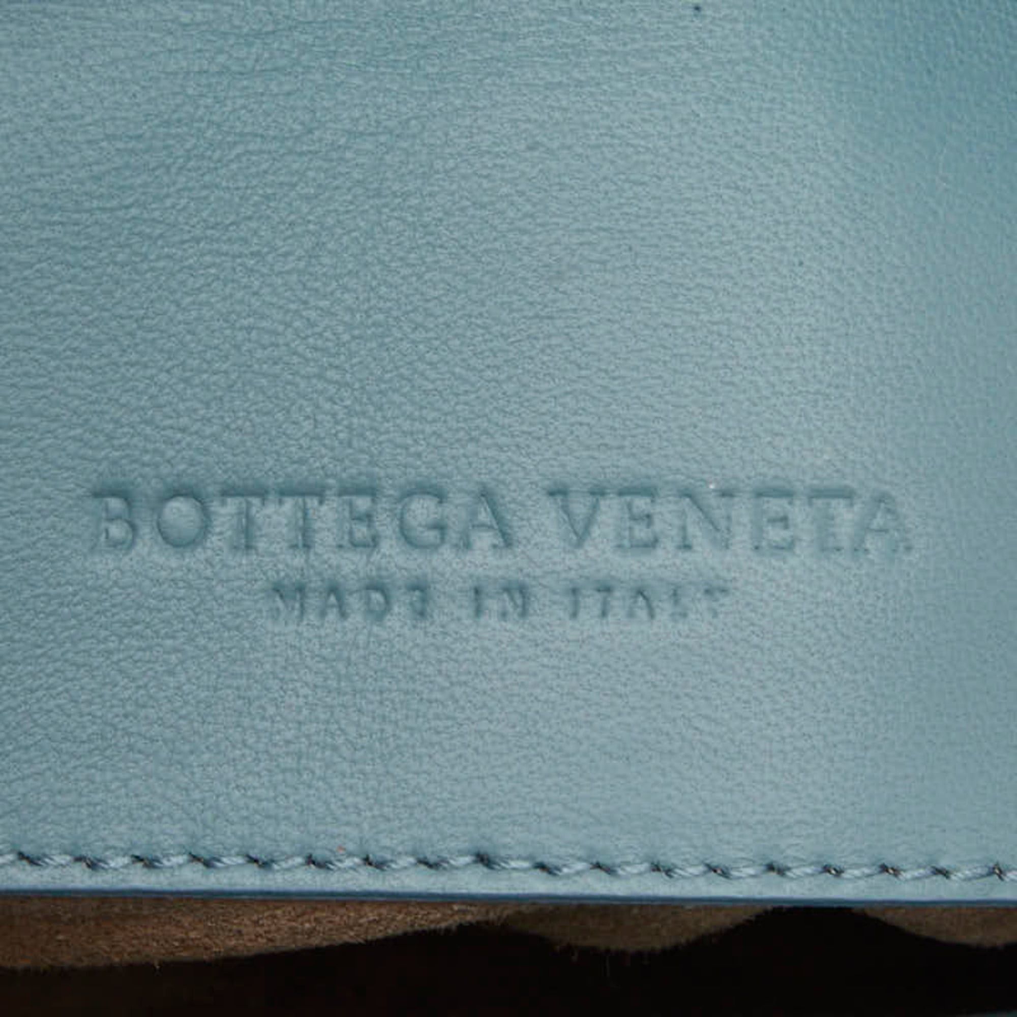 Bottega Veneta Bottega Veneta Piazza Handbag Shoulder Bag 2-Way Light Blue Leather Women's BOTTEGAVENETA Size ONE SIZE - 12 Thumbnail