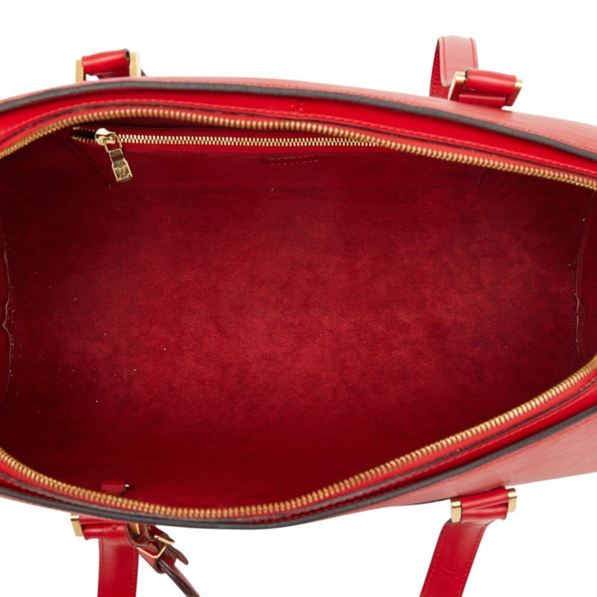 Louis Vuitton Louis Vuitton Epi Solferino 45 Shoulder Bag Boston M42867 Castilian Red Leather Women's LOUIS VUITTON Size ONE SIZE - 12 Thumbnail